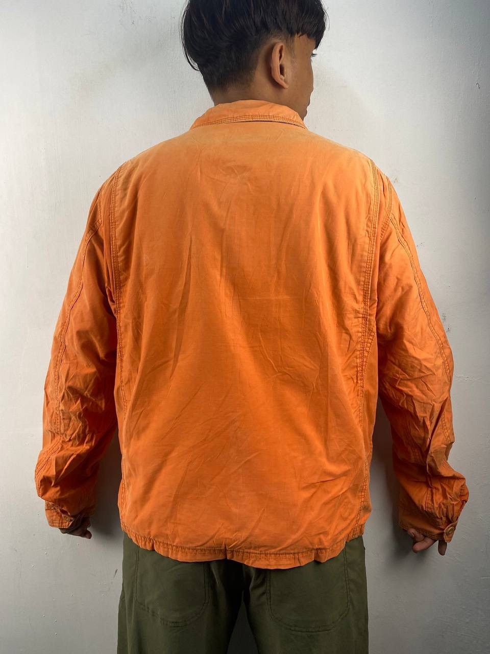 Timberland Vintage Timberland Jacket Sunfaded Orange Size US L / EU 52-54 / 3 - 2 Thumbnail
