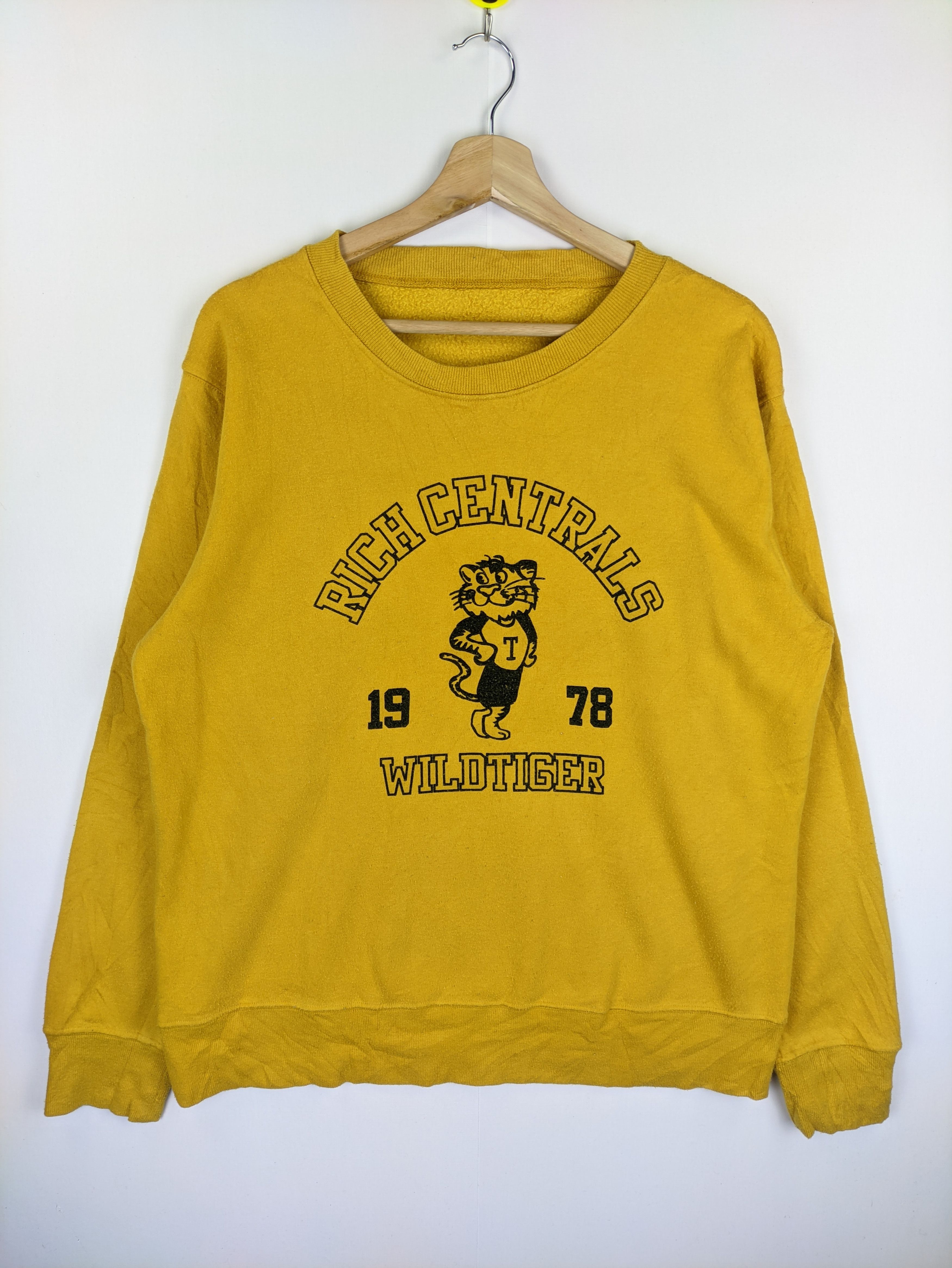 Japanese Brand Steals🔥Vintage Sweatshirt Rich Centrals Wild Tiger Size US L / EU 52-54 / 3 - 1 Thumbnail