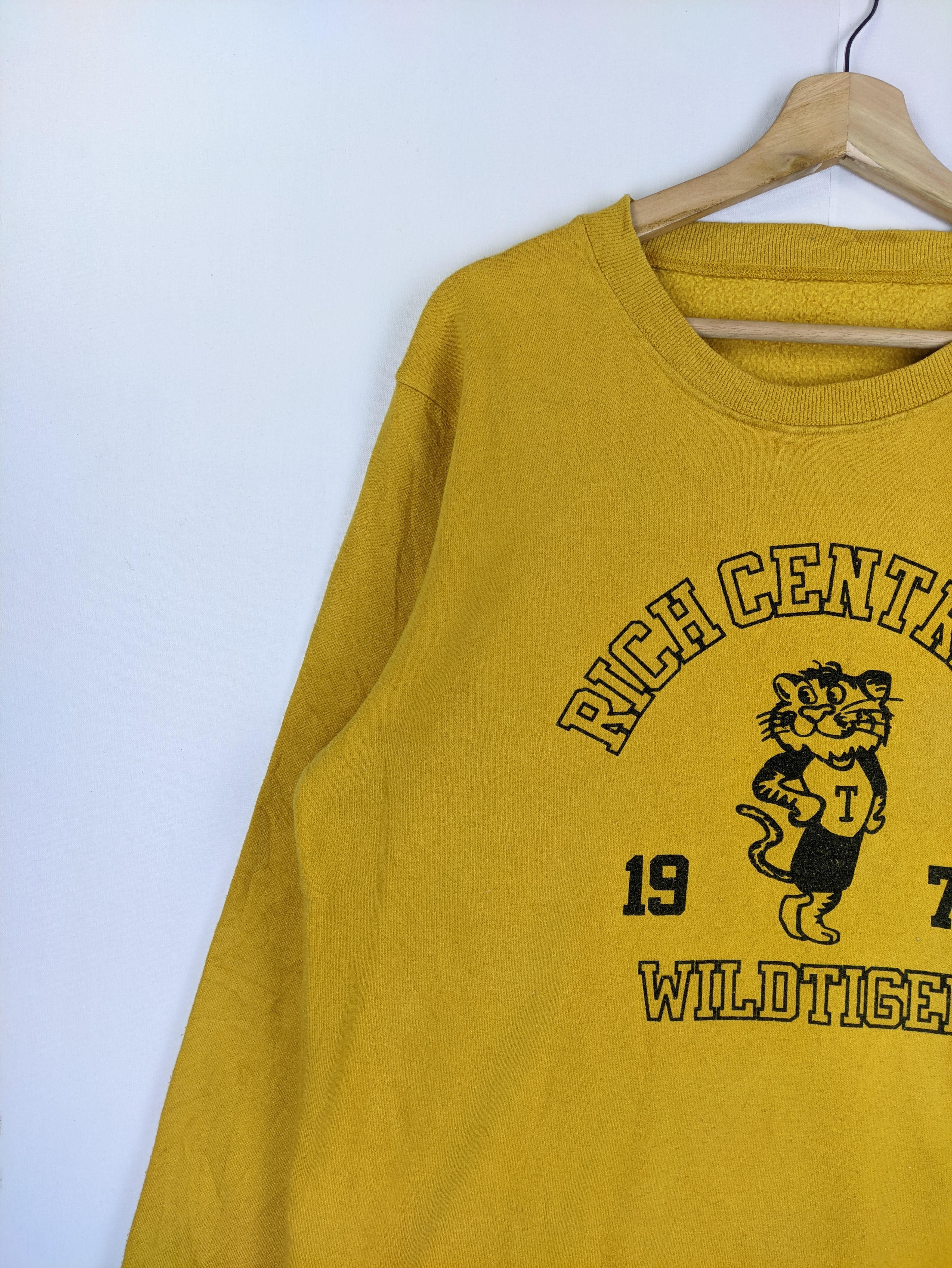 Japanese Brand Steals🔥Vintage Sweatshirt Rich Centrals Wild Tiger Size US L / EU 52-54 / 3 - 6 Thumbnail
