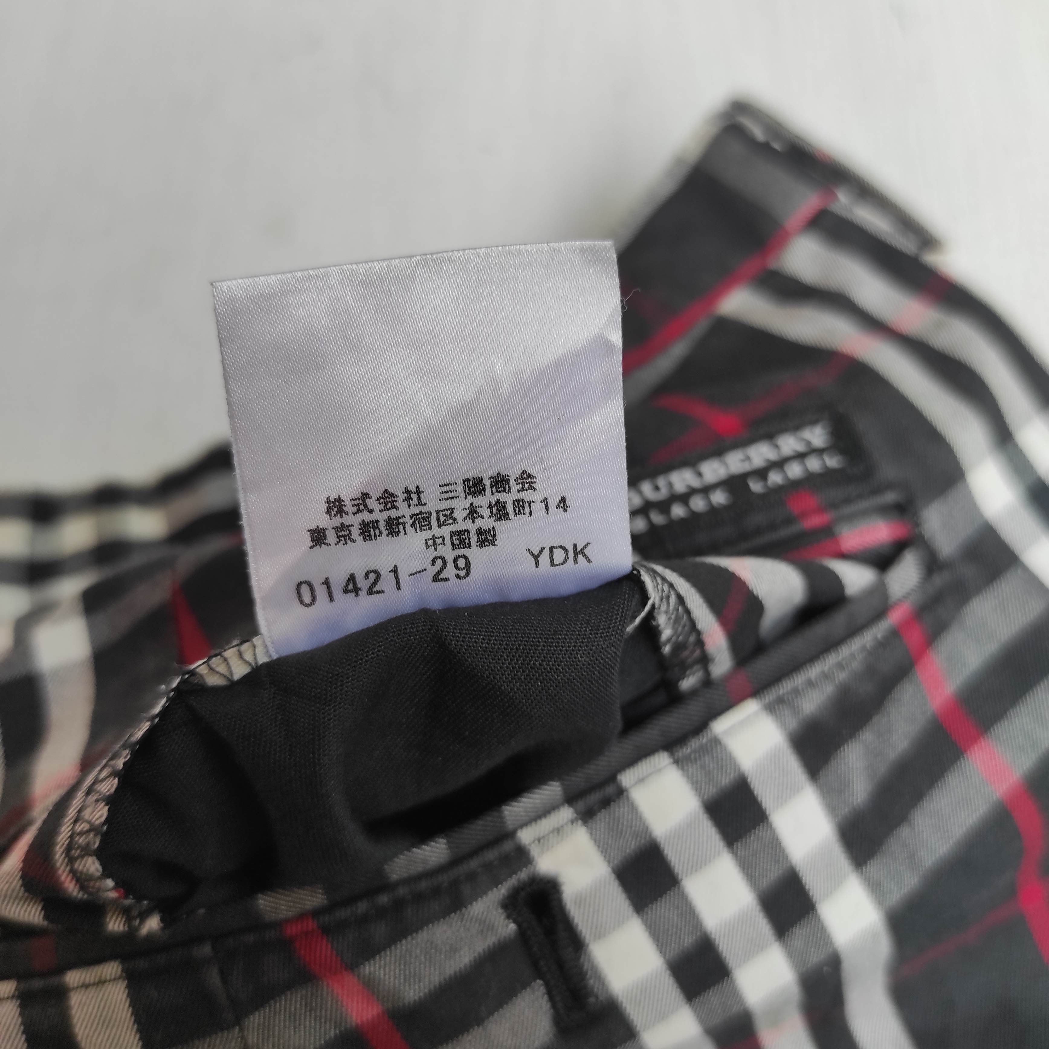 Burberry Burberry black Label Nova Check Tartan Pants Size US 29 - 16 Thumbnail