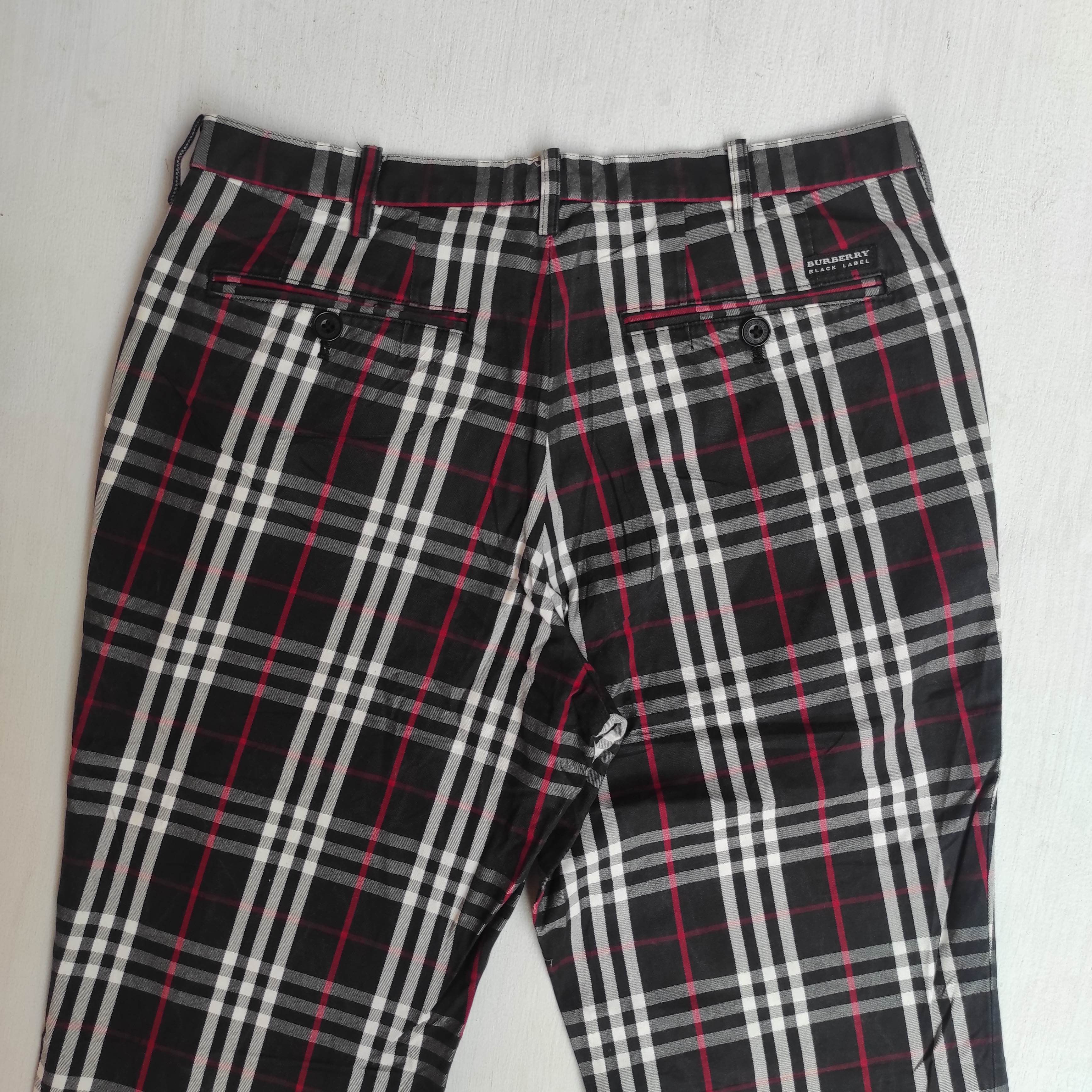 Burberry Burberry black Label Nova Check Tartan Pants Size US 29 - 10 Thumbnail
