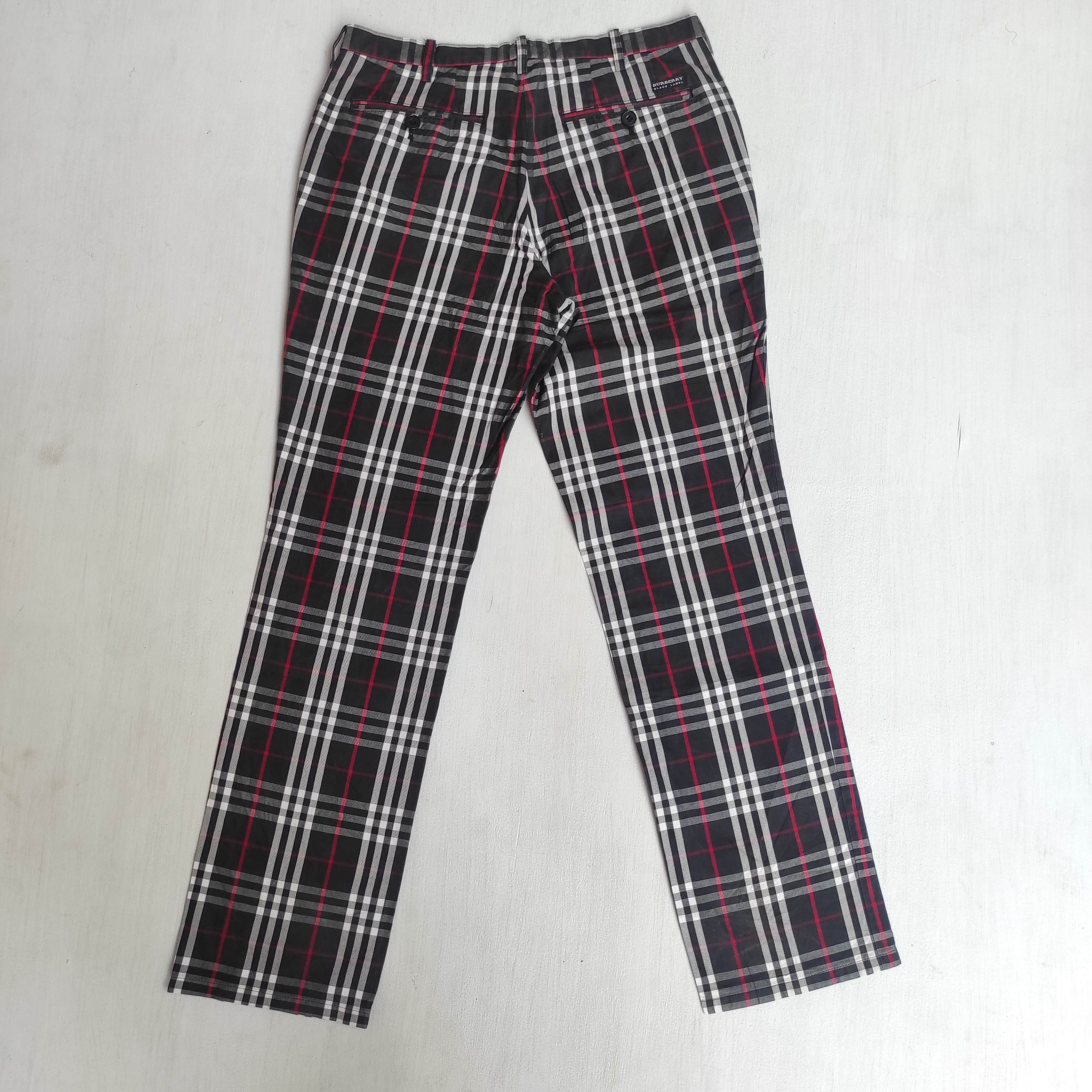 Burberry Burberry black Label Nova Check Tartan Pants Size US 29 - 9 Thumbnail
