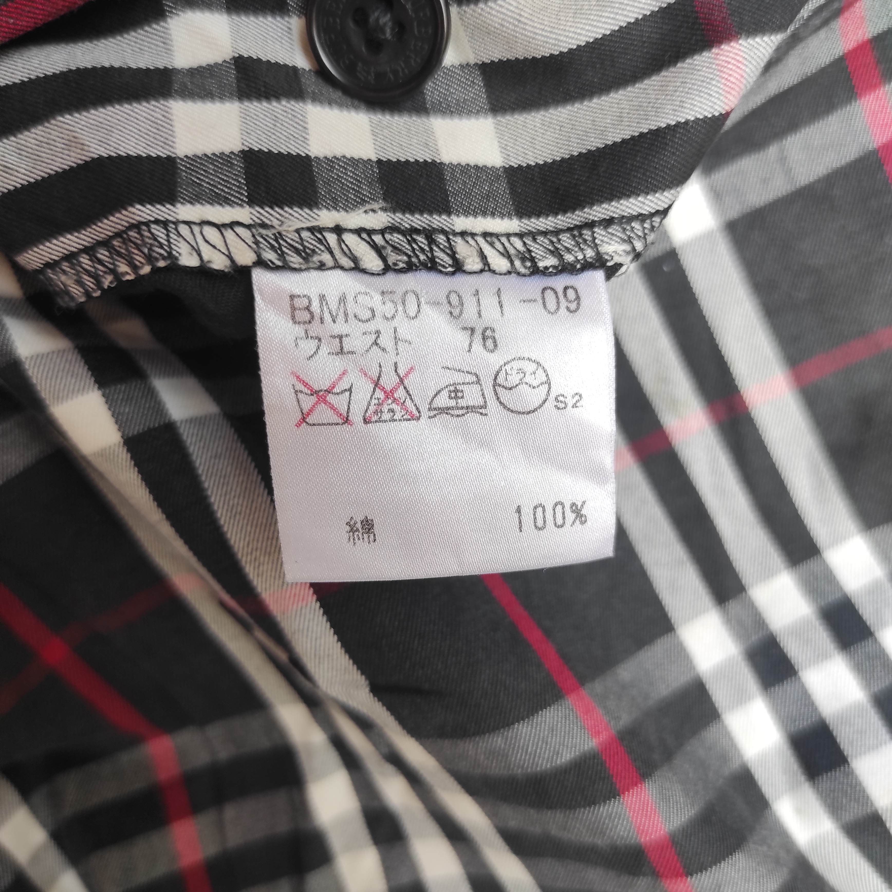 Burberry Burberry black Label Nova Check Tartan Pants Size US 29 - 14 Thumbnail