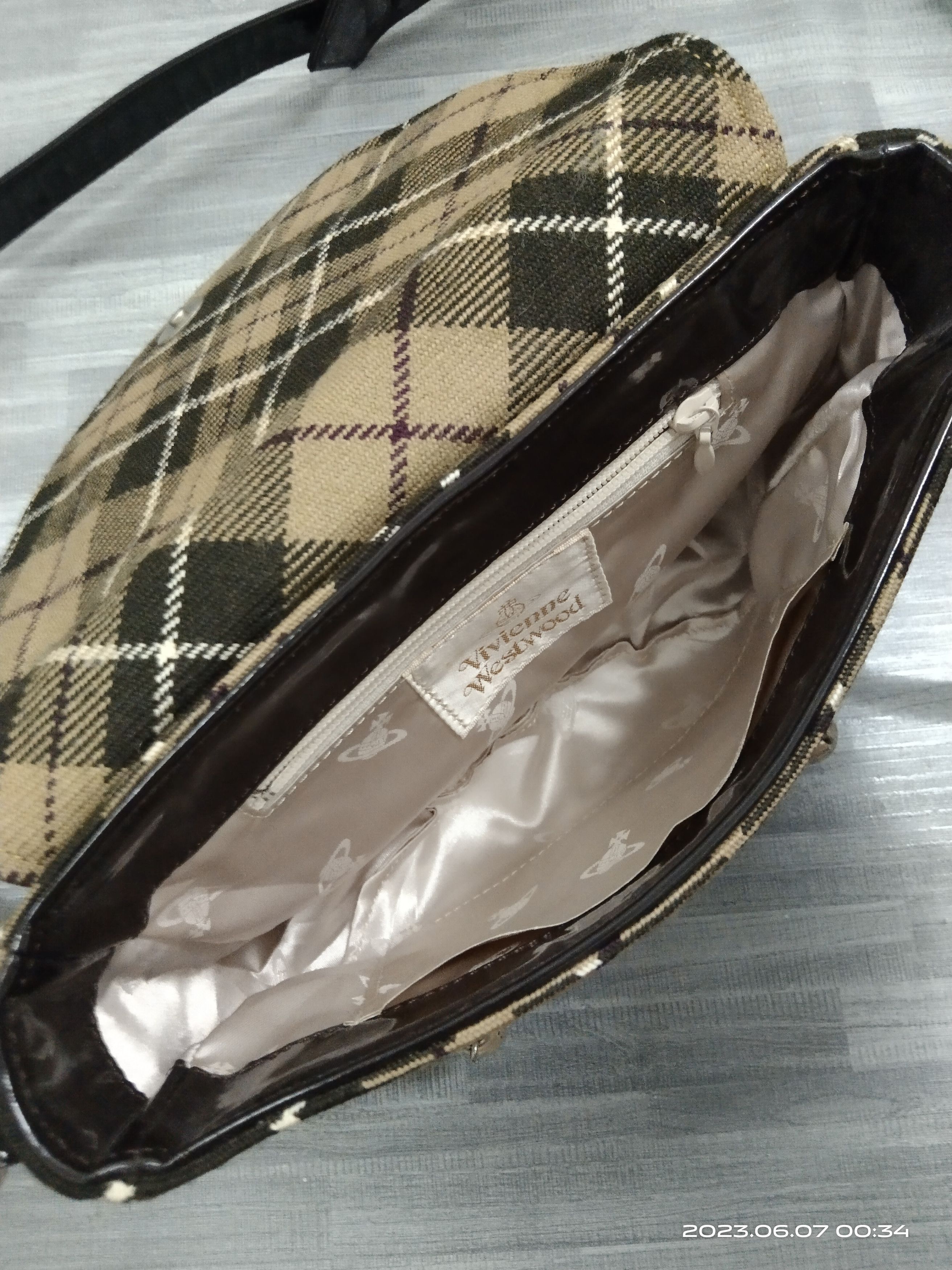 Vivienne Westwood VIVIENNE WESTWOOD TARTAN HORSE HAIR BAG Size ONE SIZE - 5 Thumbnail