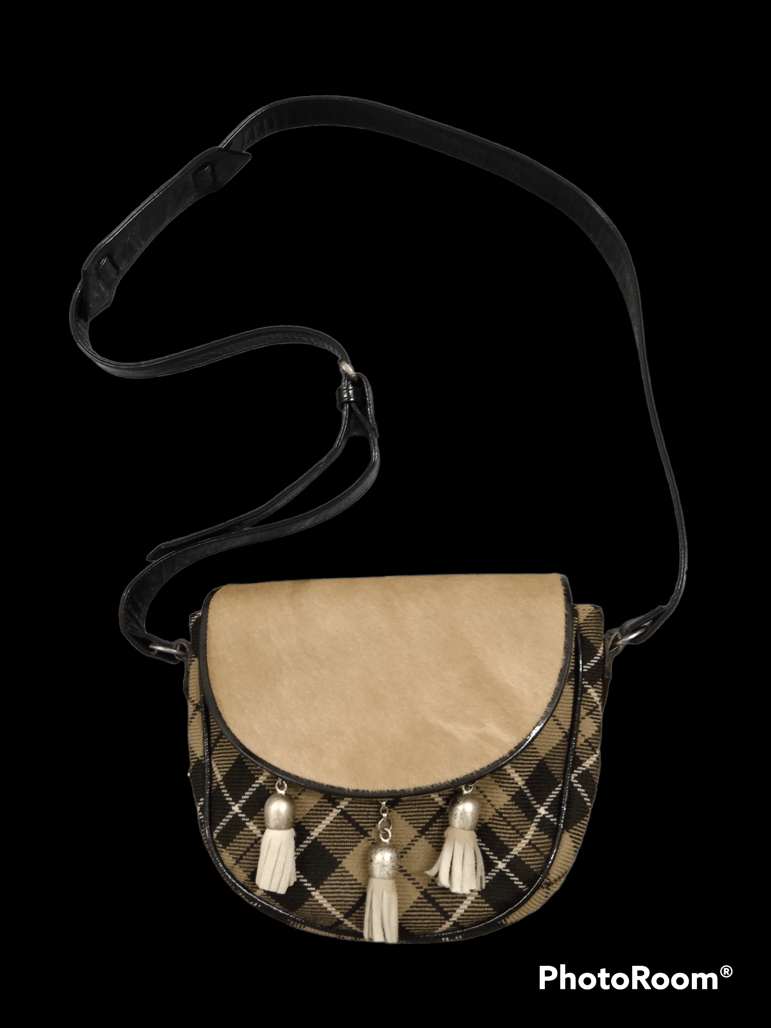 Vivienne Westwood VIVIENNE WESTWOOD TARTAN HORSE HAIR BAG Size ONE SIZE - 1 Thumbnail