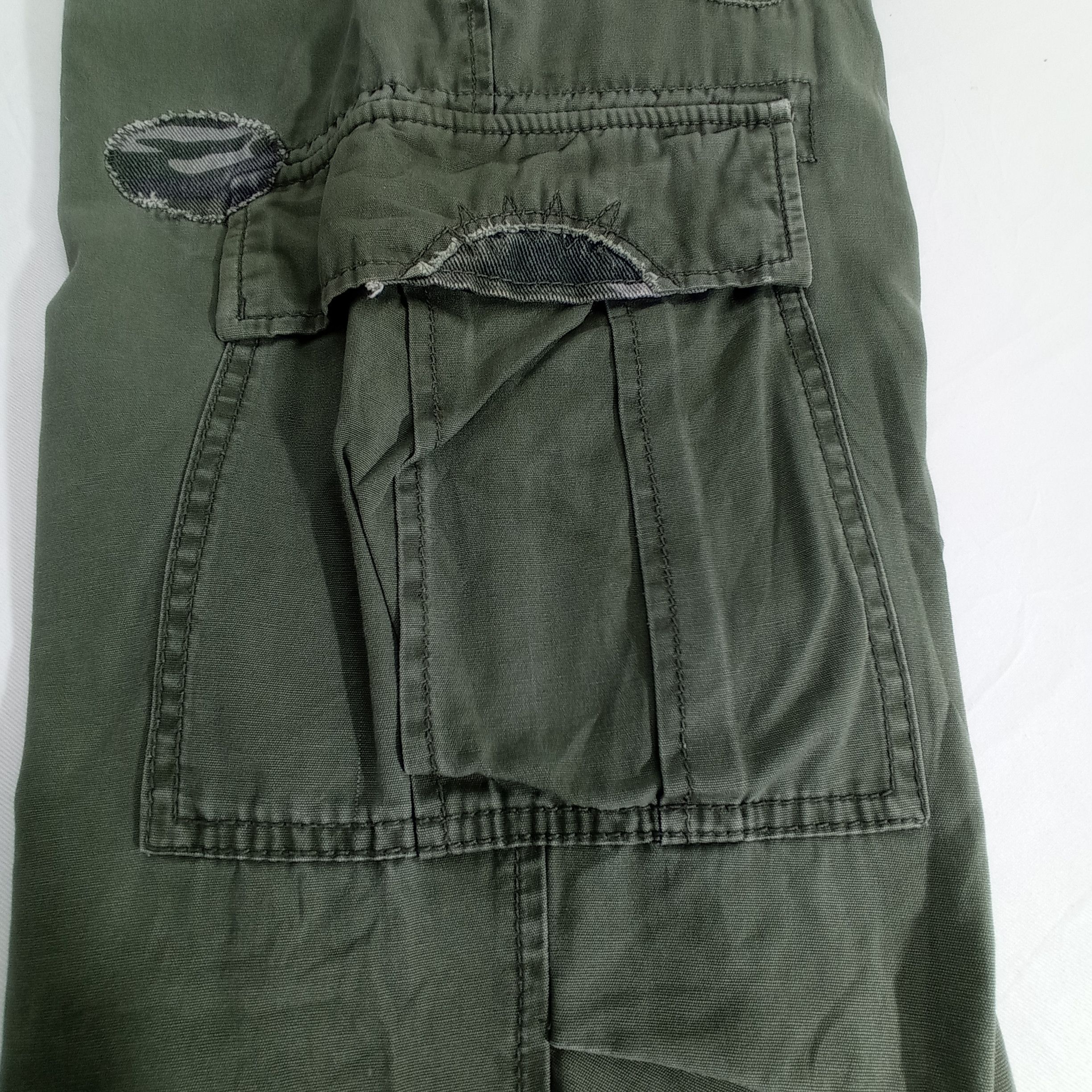 Japanese Brand Neutral Infinity Military Cargo Pants Size US 33 - 7 Thumbnail