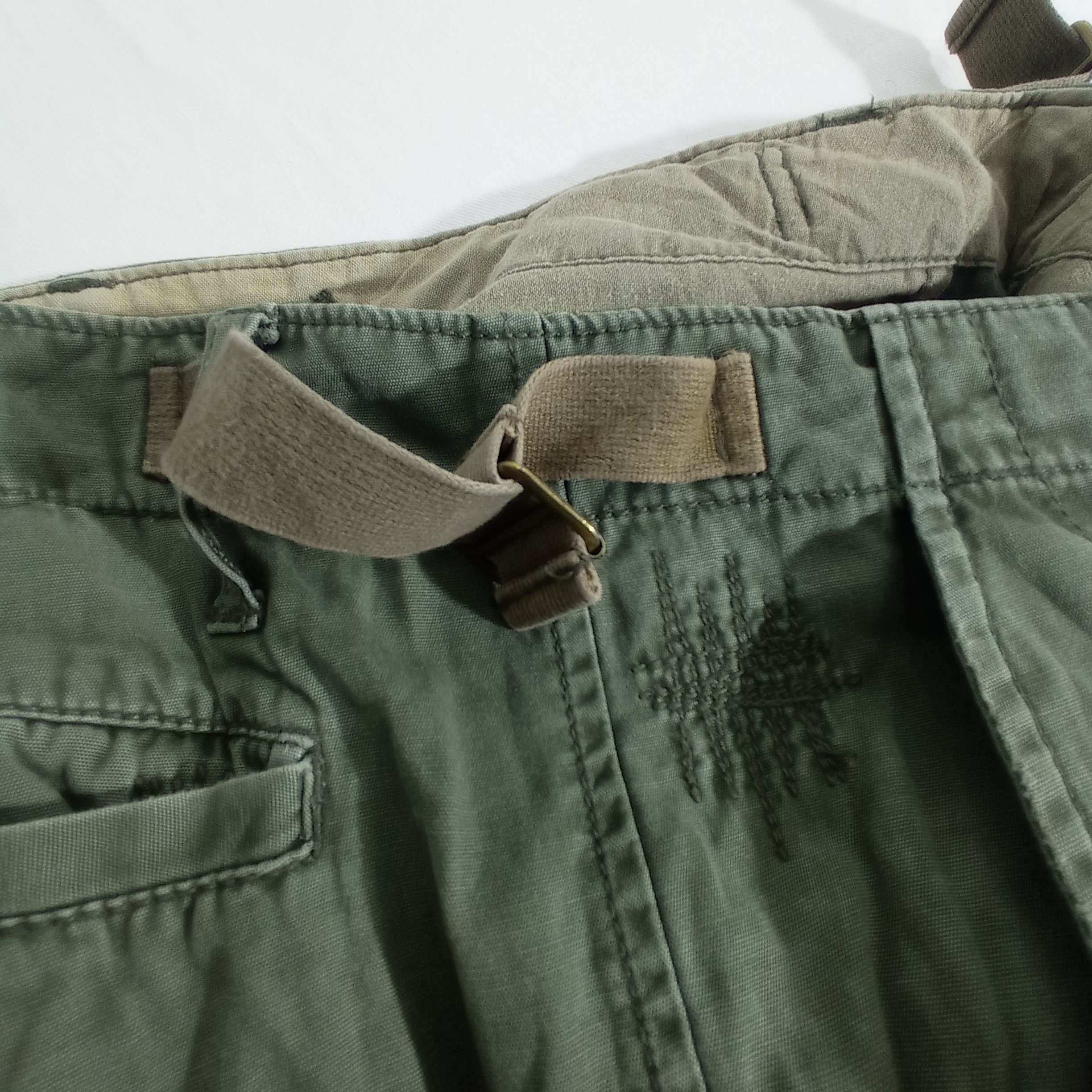 Japanese Brand Neutral Infinity Military Cargo Pants Size US 33 - 5 Thumbnail