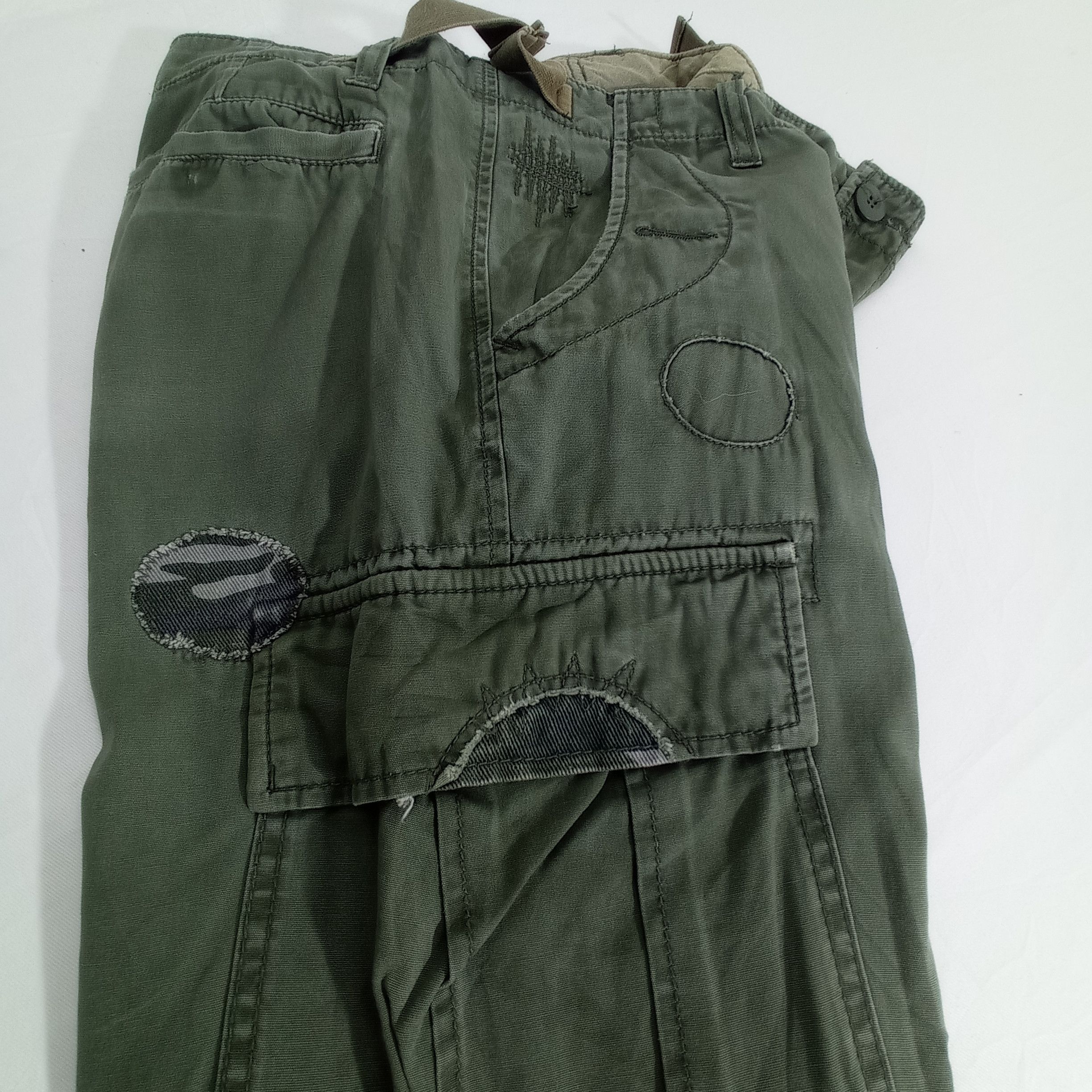 Japanese Brand Neutral Infinity Military Cargo Pants Size US 33 - 8 Thumbnail