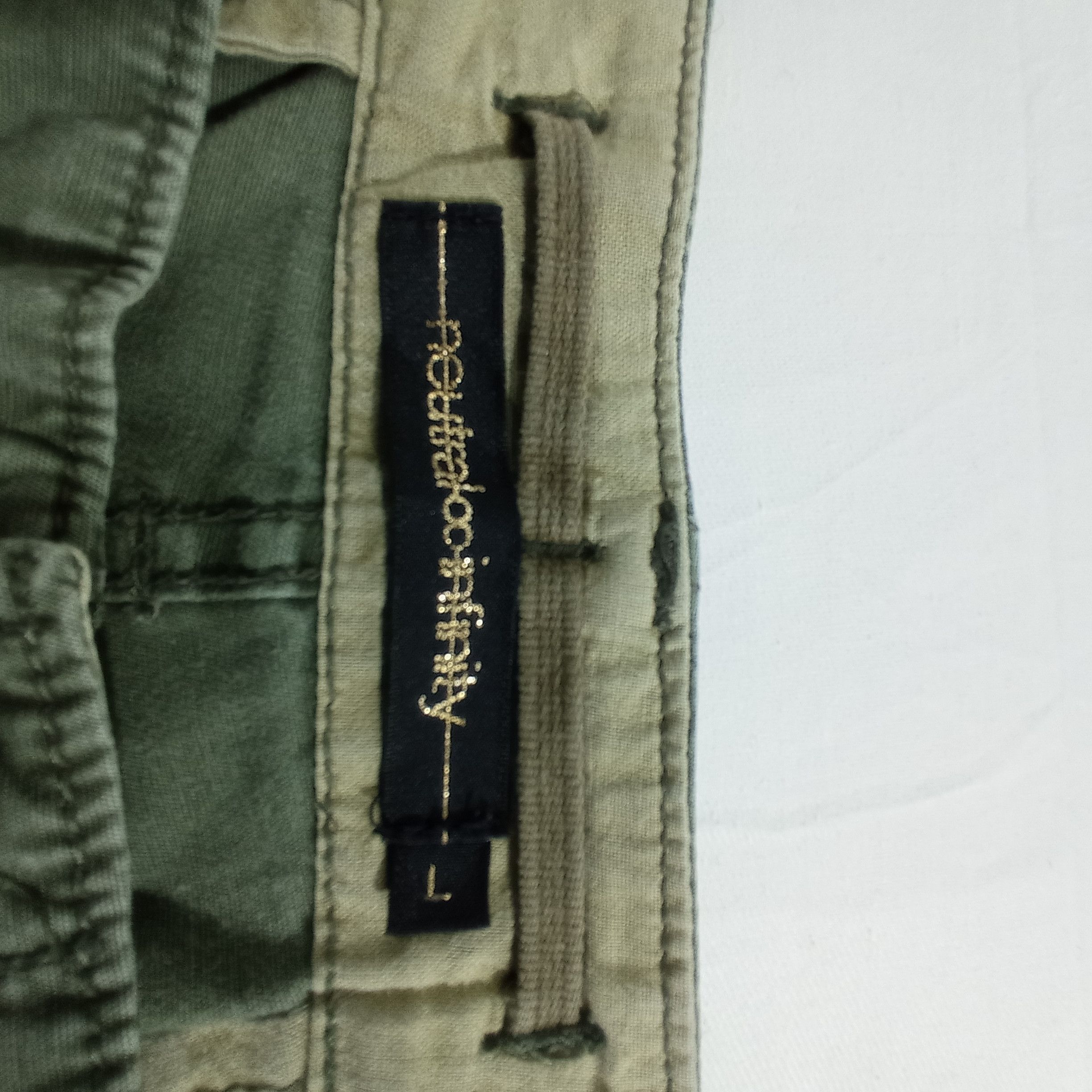 Japanese Brand Neutral Infinity Military Cargo Pants Size US 33 - 4 Thumbnail