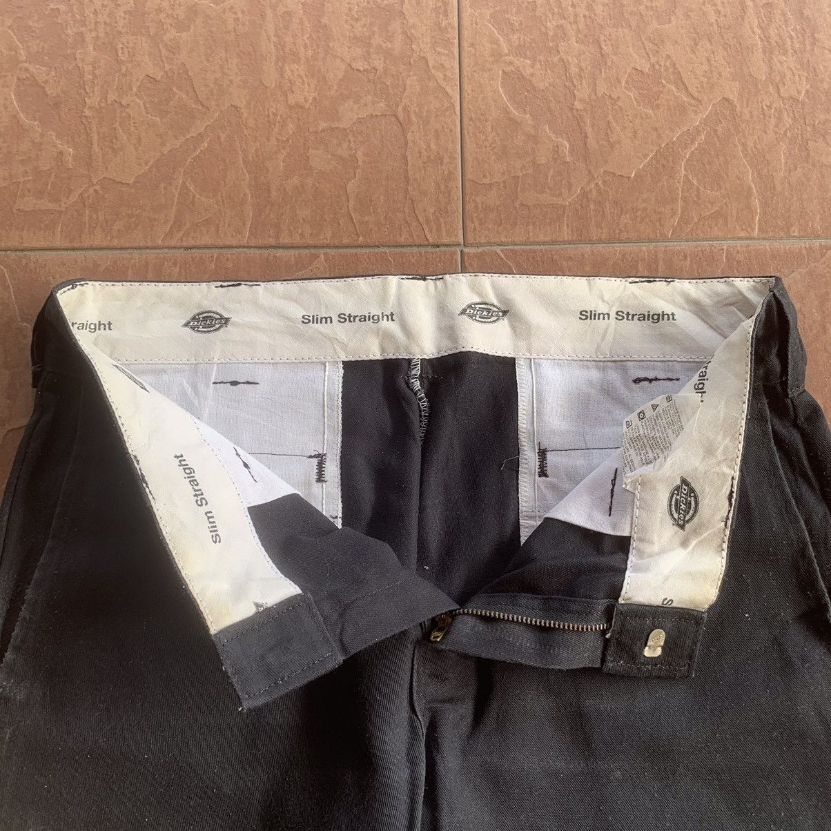 Dickies × Vintage VINTAGE DICKIES TROUSERS WORK WEAR BLANK FADED BLACK PANTS Size US 31 - 9 Thumbnail