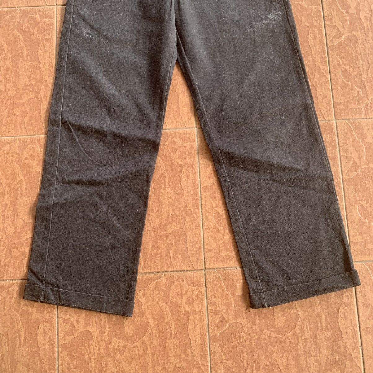 Dickies × Vintage VINTAGE DICKIES TROUSERS WORK WEAR BLANK FADED BLACK PANTS Size US 31 - 3 Thumbnail