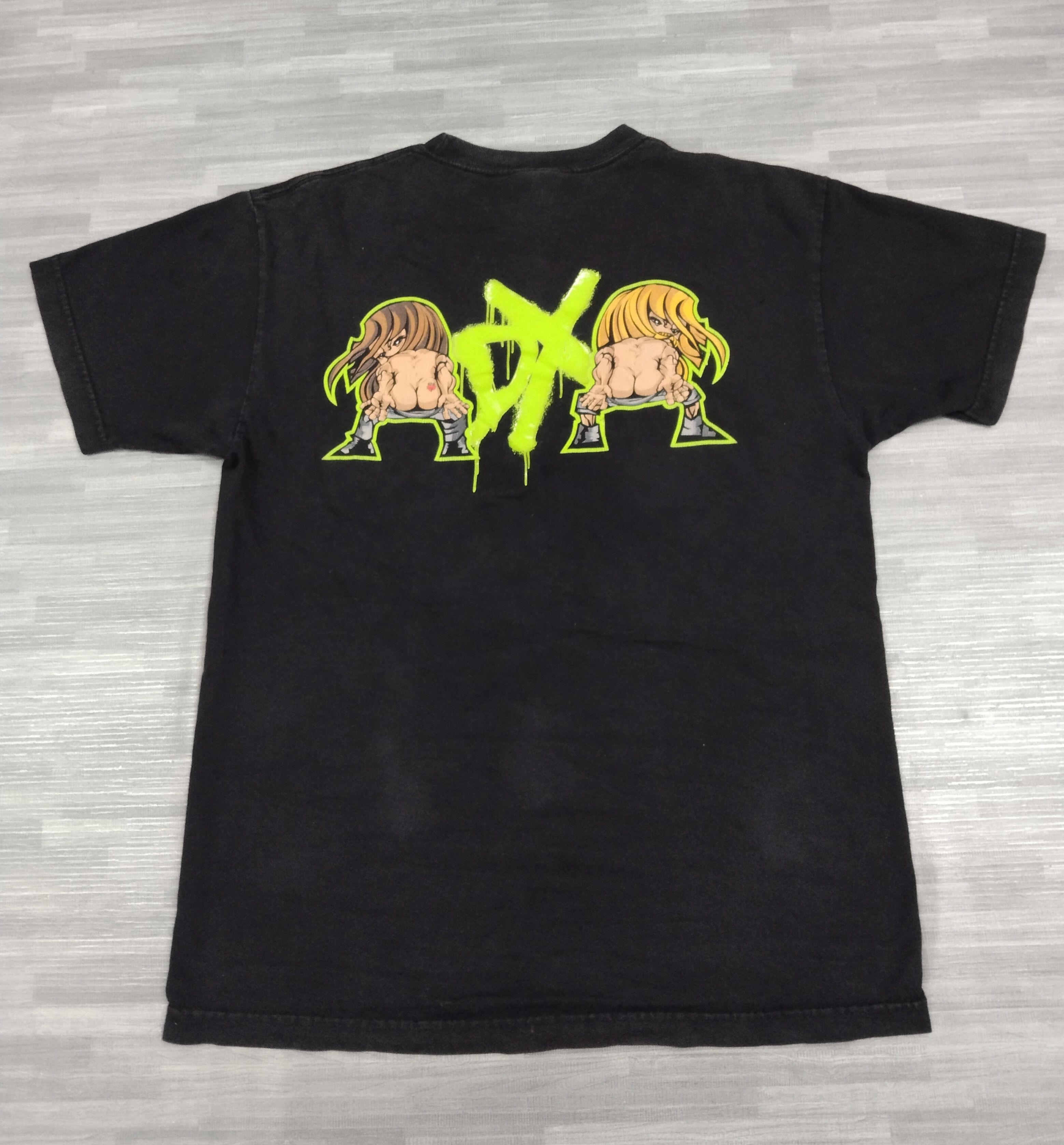 Vintage × WWF DiSTRESSED WWF DX SHOW ASS T SHIRT Size US M / EU 48-50 / 2 - 3 Thumbnail
