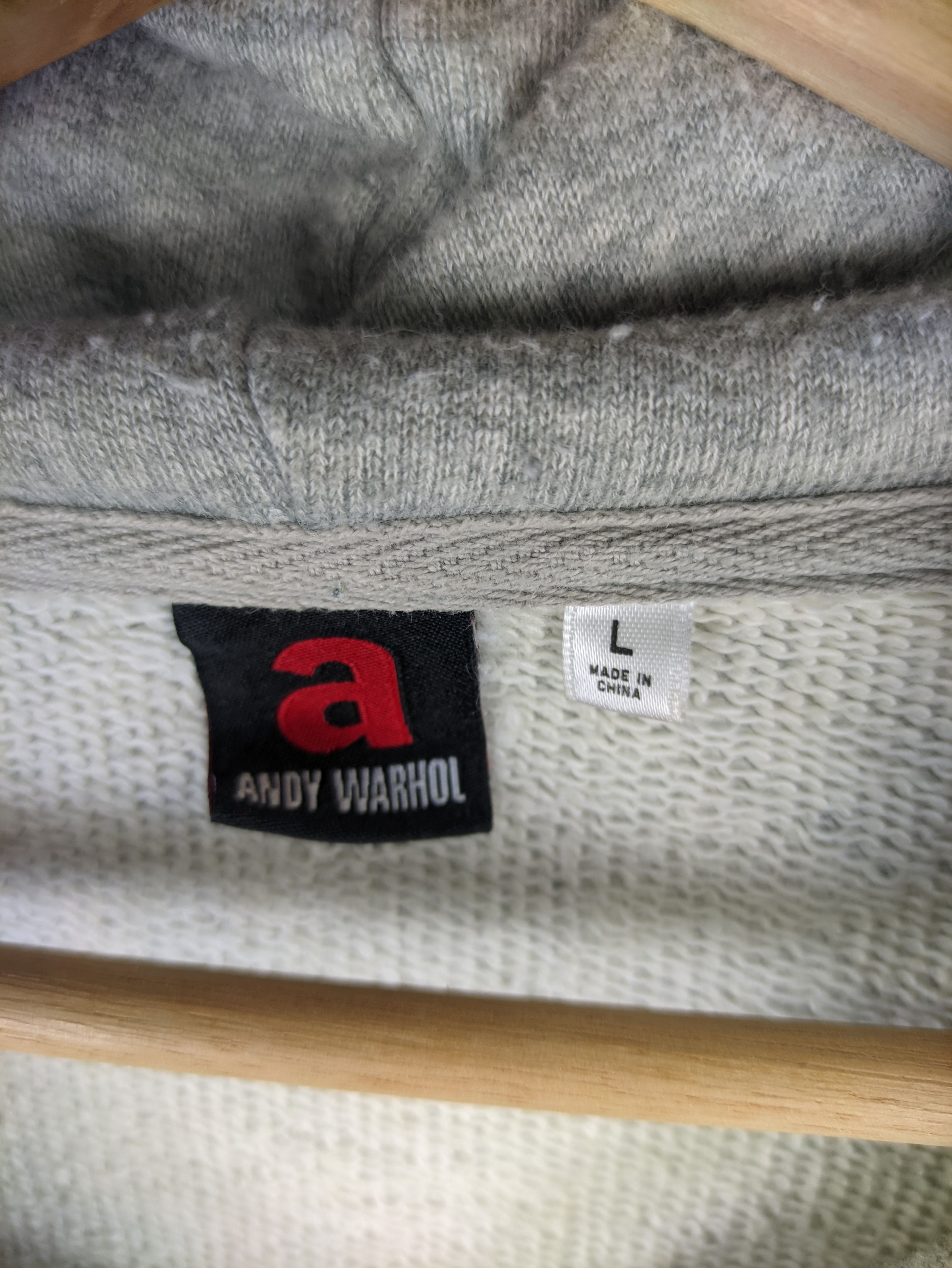 Andy Warhol × Uniqlo Steals🔥Uniqlo Andy Warhol Hoodie Pullover Size US L / EU 52-54 / 3 - 3 Thumbnail