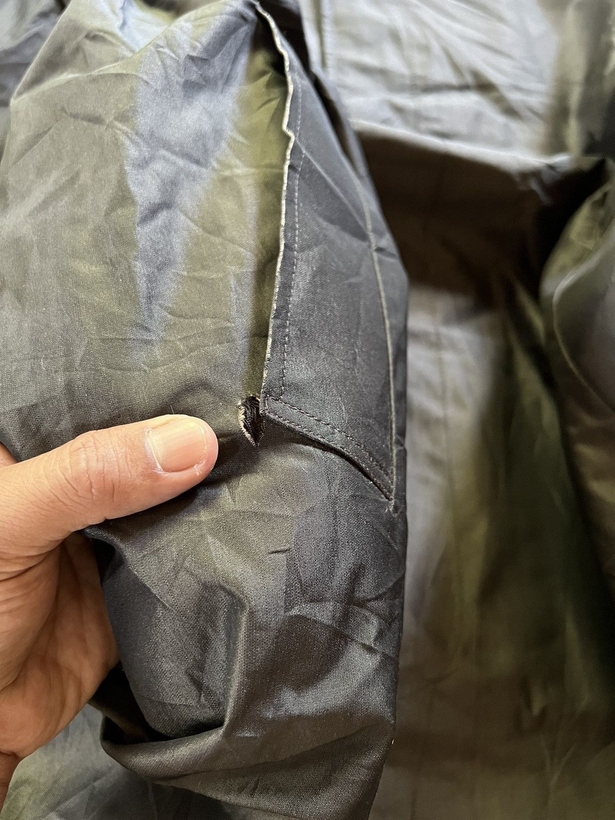 Aquascutum 🔥Rare🔥 Aqua5 by Aquascutum Distressed Black Long Coat Size US M / EU 48-50 / 2 - 4 Thumbnail
