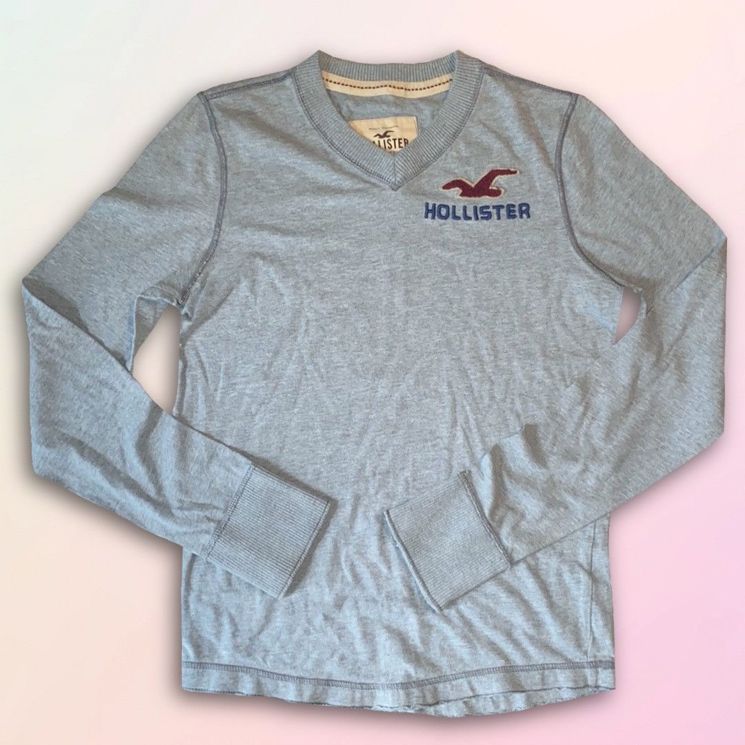 Hollister Y2K, HCO, Unisex, Lightweight, V-Neck Pullover Sweater Size US S / EU 44-46 / 1 - 15 Thumbnail