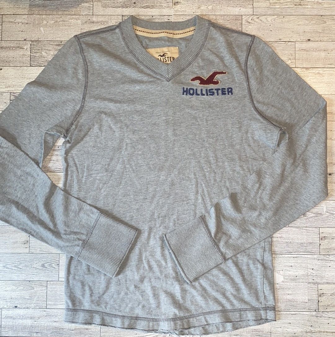 Hollister Y2K, HCO, Unisex, Lightweight, V-Neck Pullover Sweater Size US S / EU 44-46 / 1 - 4 Thumbnail