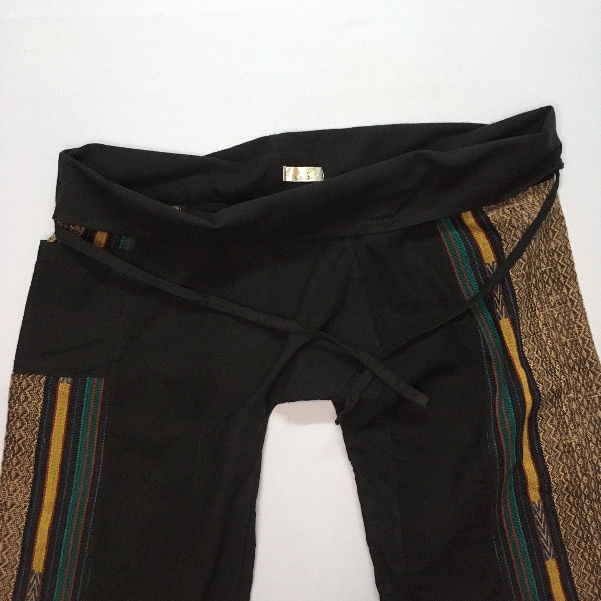 Vintage Thai Fisherman Pants With One Pocket Nice Design Free Size Size US 29 - 6 Thumbnail