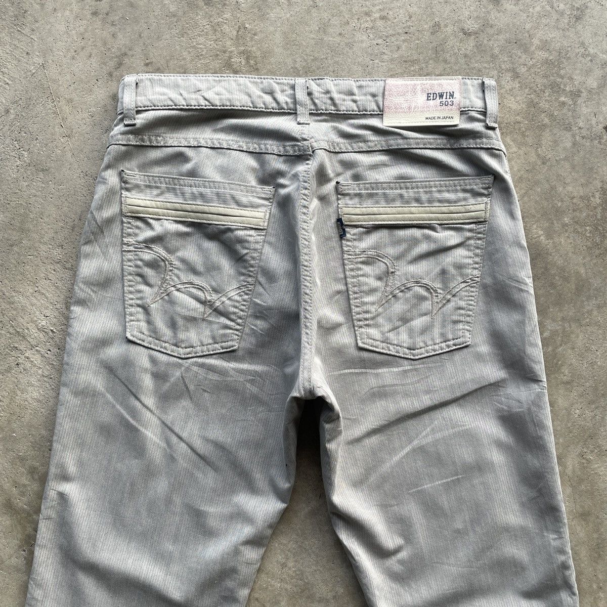 Edwin Vintage Japanese Edwin 503 HBT Trousers Casual Pants Size US 31 - 10 Thumbnail