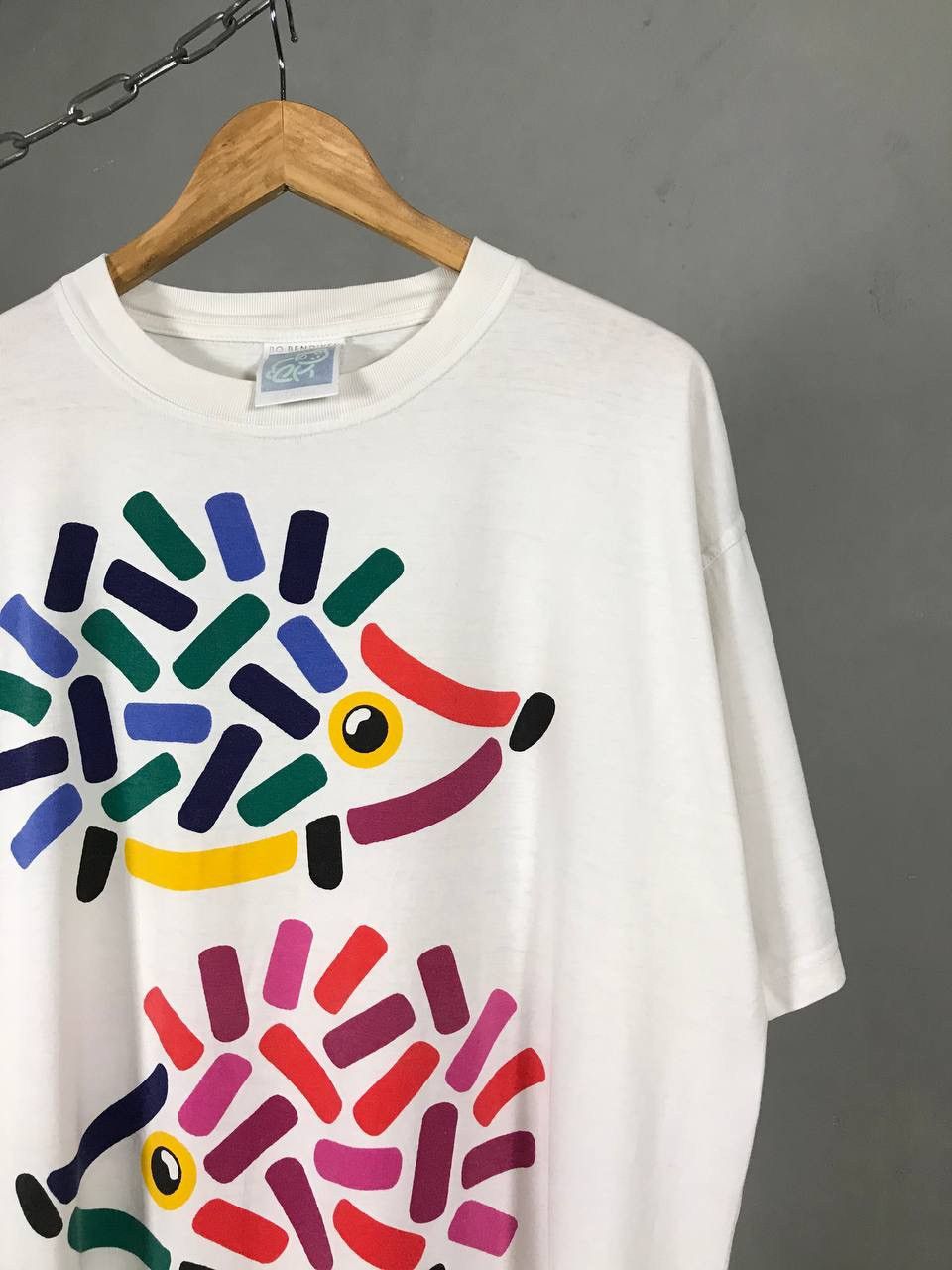 Vintage Animal art vintage streetwear tee Size US XL / EU 56 / 4 - 2 Thumbnail