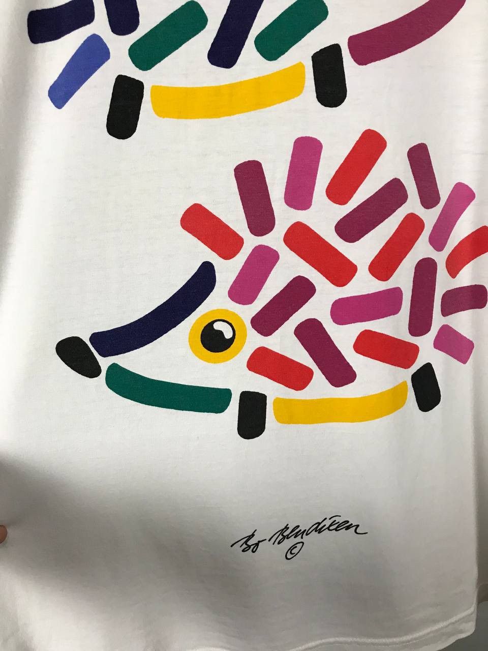 Vintage Animal art vintage streetwear tee Size US XL / EU 56 / 4 - 4 Thumbnail