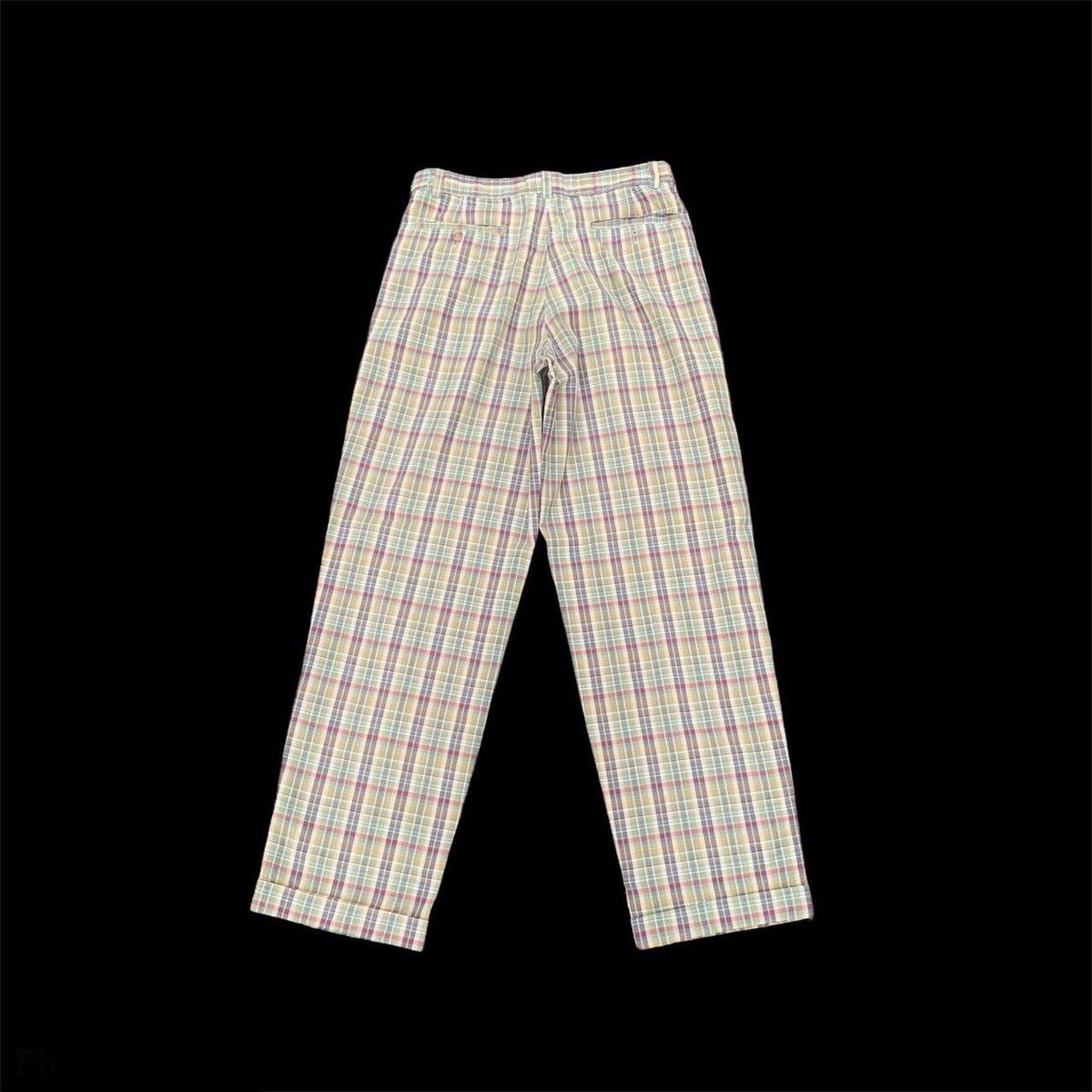 Henry Cotton's × Seditionaries Vintage Henry Cotton’s Checkerboard Plaid Pants Waist 29 Size US 29 - 2 Thumbnail