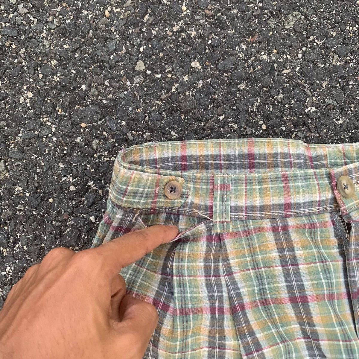 Henry Cotton's × Seditionaries Vintage Henry Cotton’s Checkerboard Plaid Pants Waist 29 Size US 29 - 3 Thumbnail