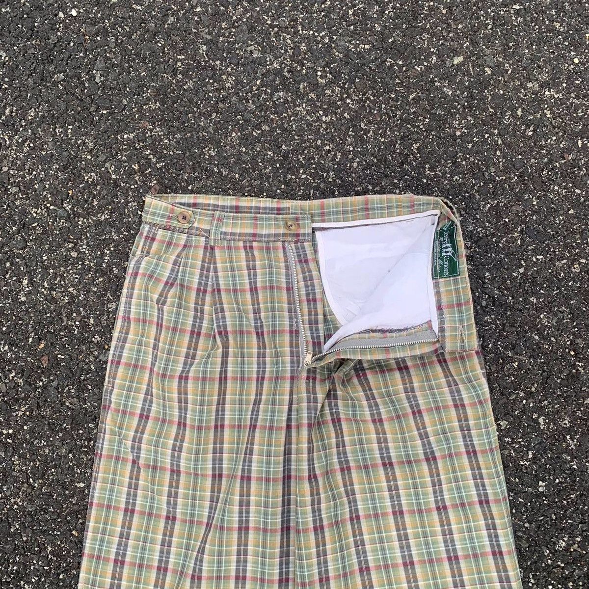 Henry Cotton's × Seditionaries Vintage Henry Cotton’s Checkerboard Plaid Pants Waist 29 Size US 29 - 8 Thumbnail