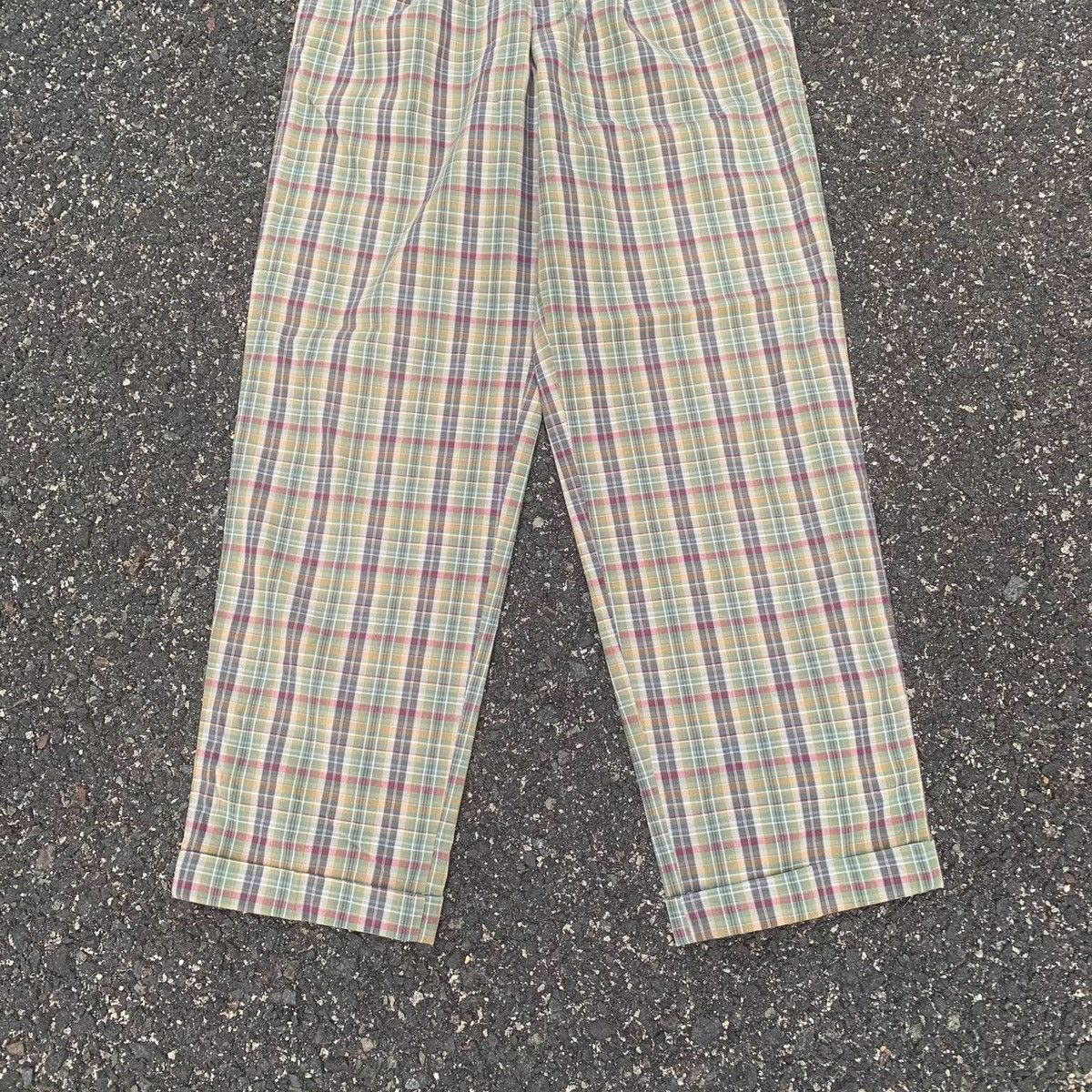 Henry Cotton's × Seditionaries Vintage Henry Cotton’s Checkerboard Plaid Pants Waist 29 Size US 29 - 6 Thumbnail