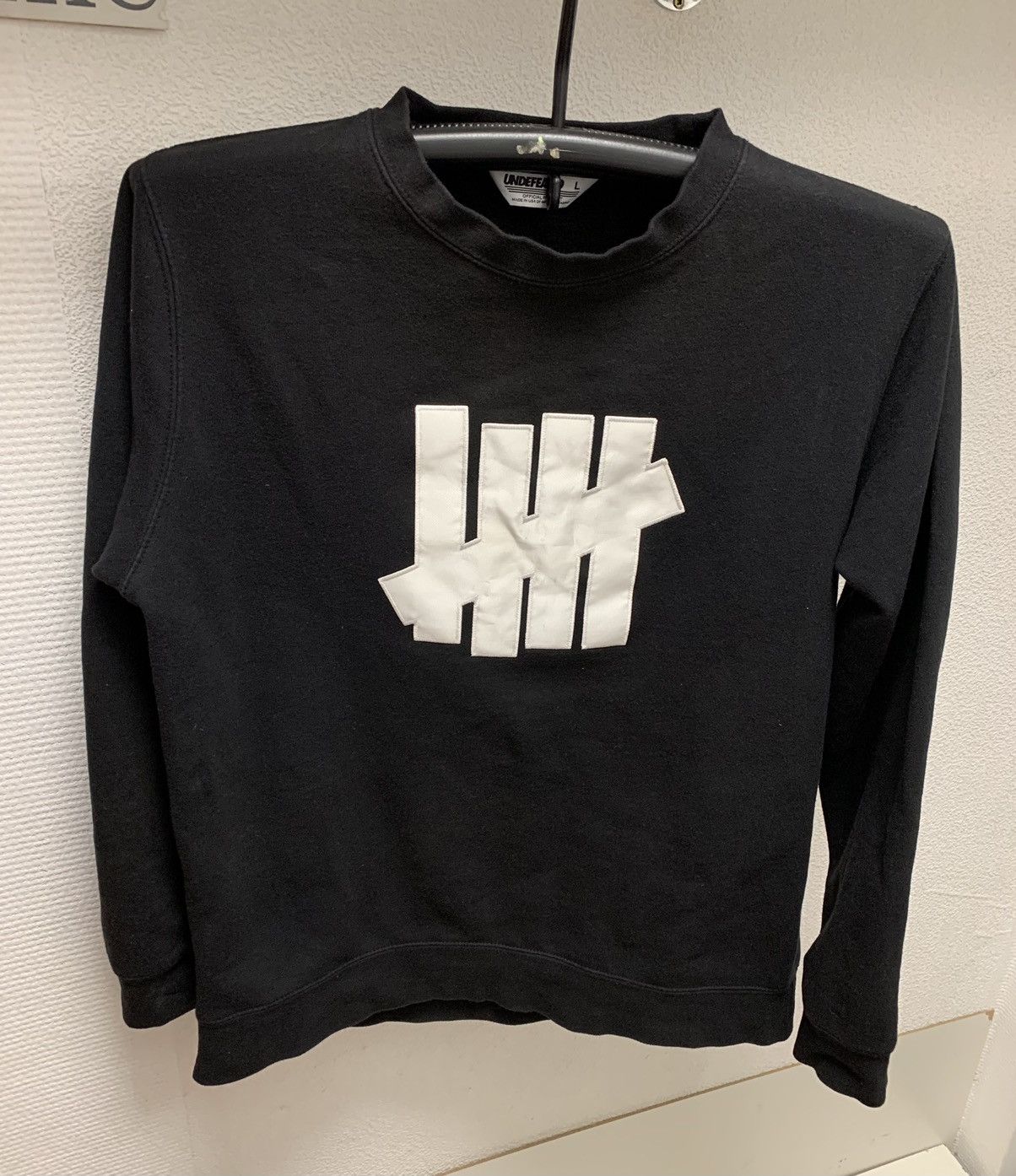 Other Undefeated big logo black sweatshirt Xl sz Size US L / EU 52-54 / 3 - 1 Thumbnail