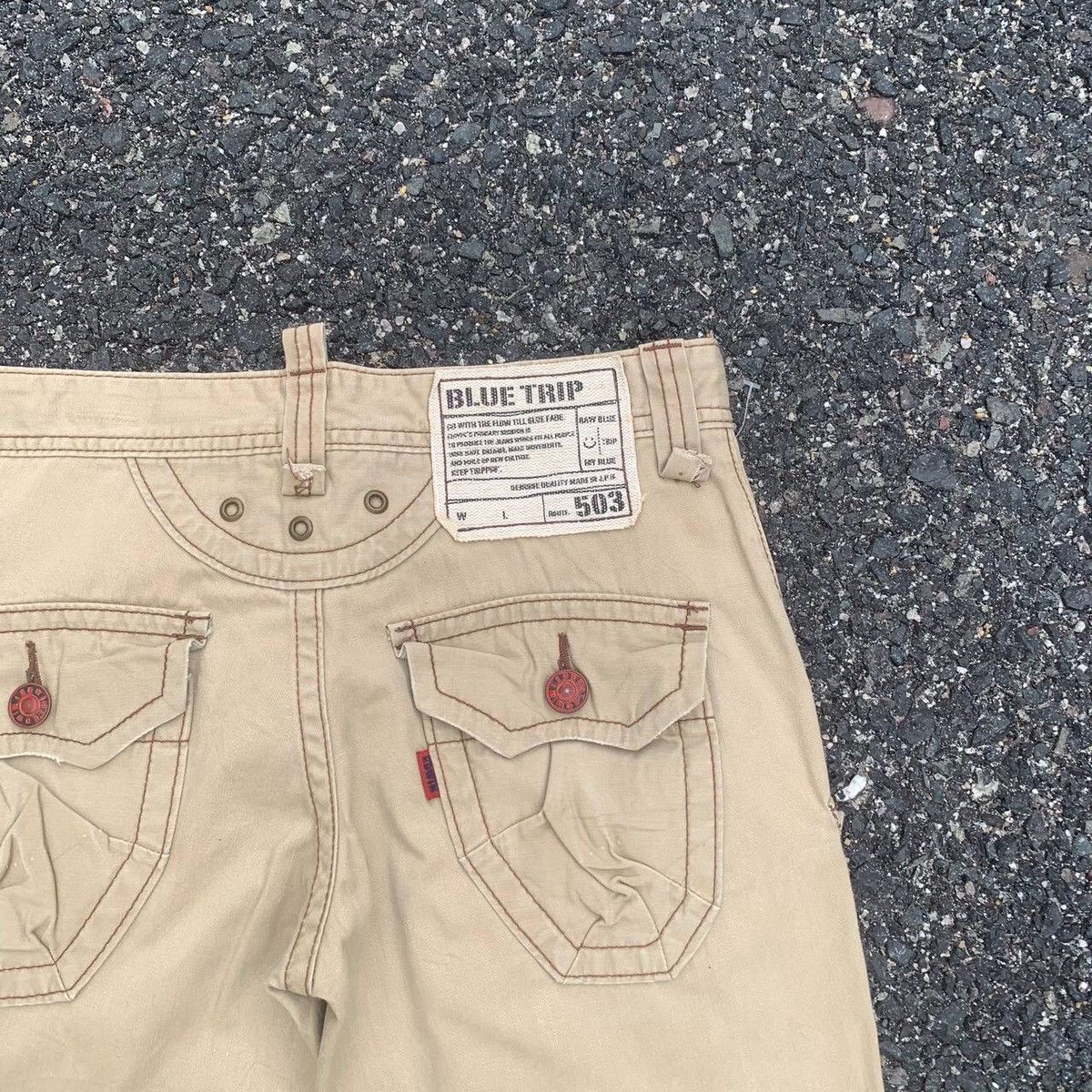 Vintage FLARED 💥 505 EDWIN Vintage Utility Cargo Pants Waist 30 Size US 30 / EU 46 - 11 Thumbnail
