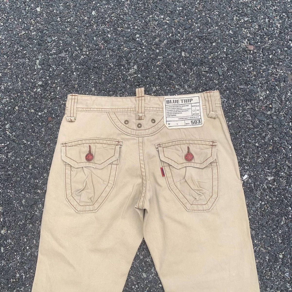 Vintage FLARED 💥 505 EDWIN Vintage Utility Cargo Pants Waist 30 Size US 30 / EU 46 - 10 Thumbnail