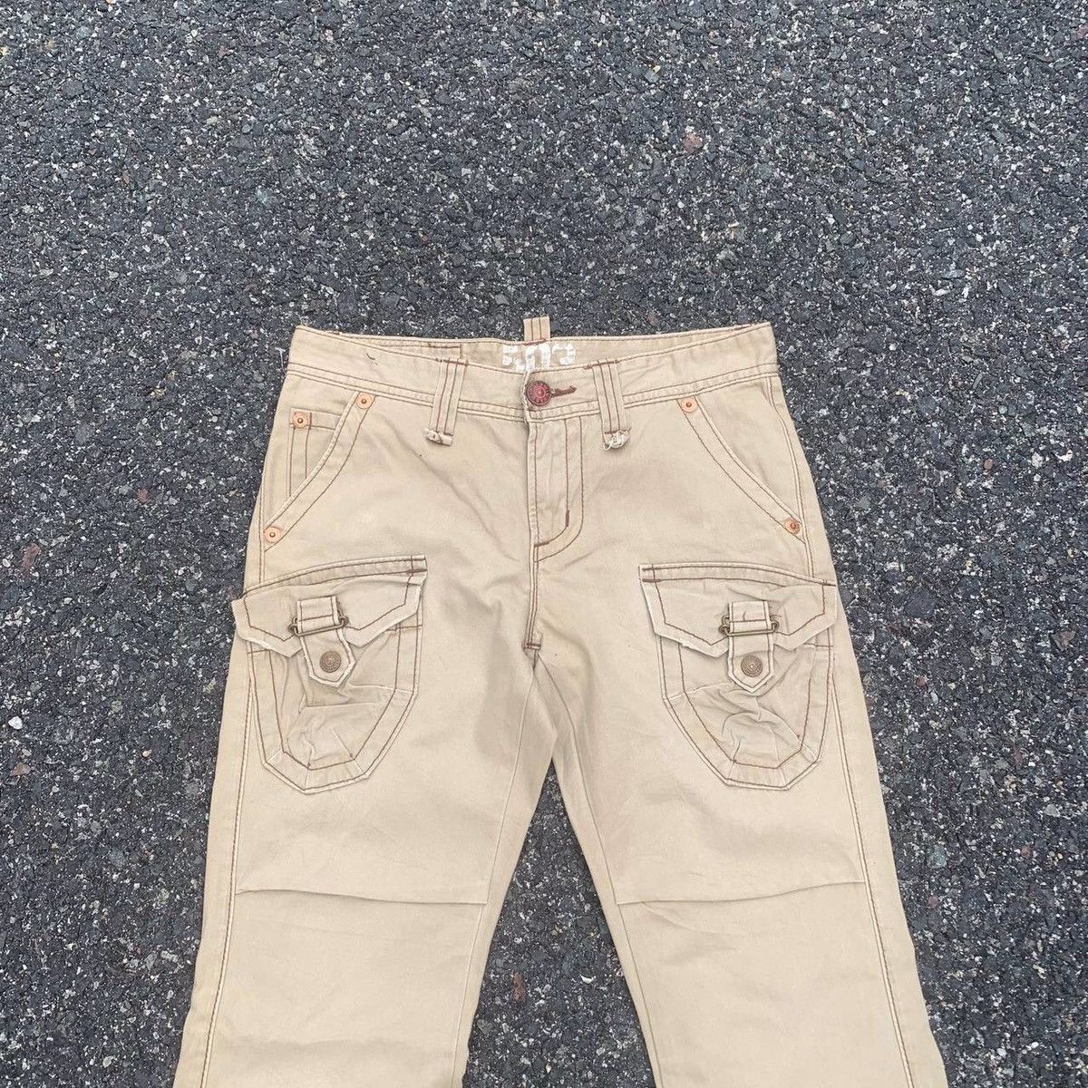 Vintage FLARED 💥 505 EDWIN Vintage Utility Cargo Pants Waist 30 Size US 30 / EU 46 - 3 Thumbnail