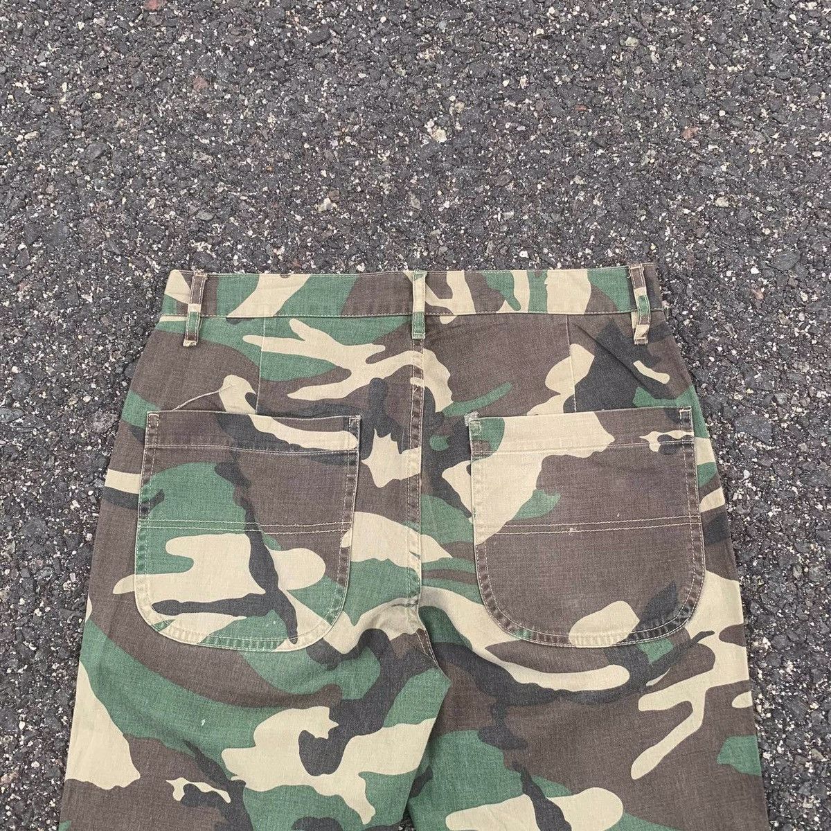 Hunter × Japanese Brand Camouflage Baker Pants Vintage Browny Fatigue Pants Size US 32 / EU 48 - 9 Thumbnail