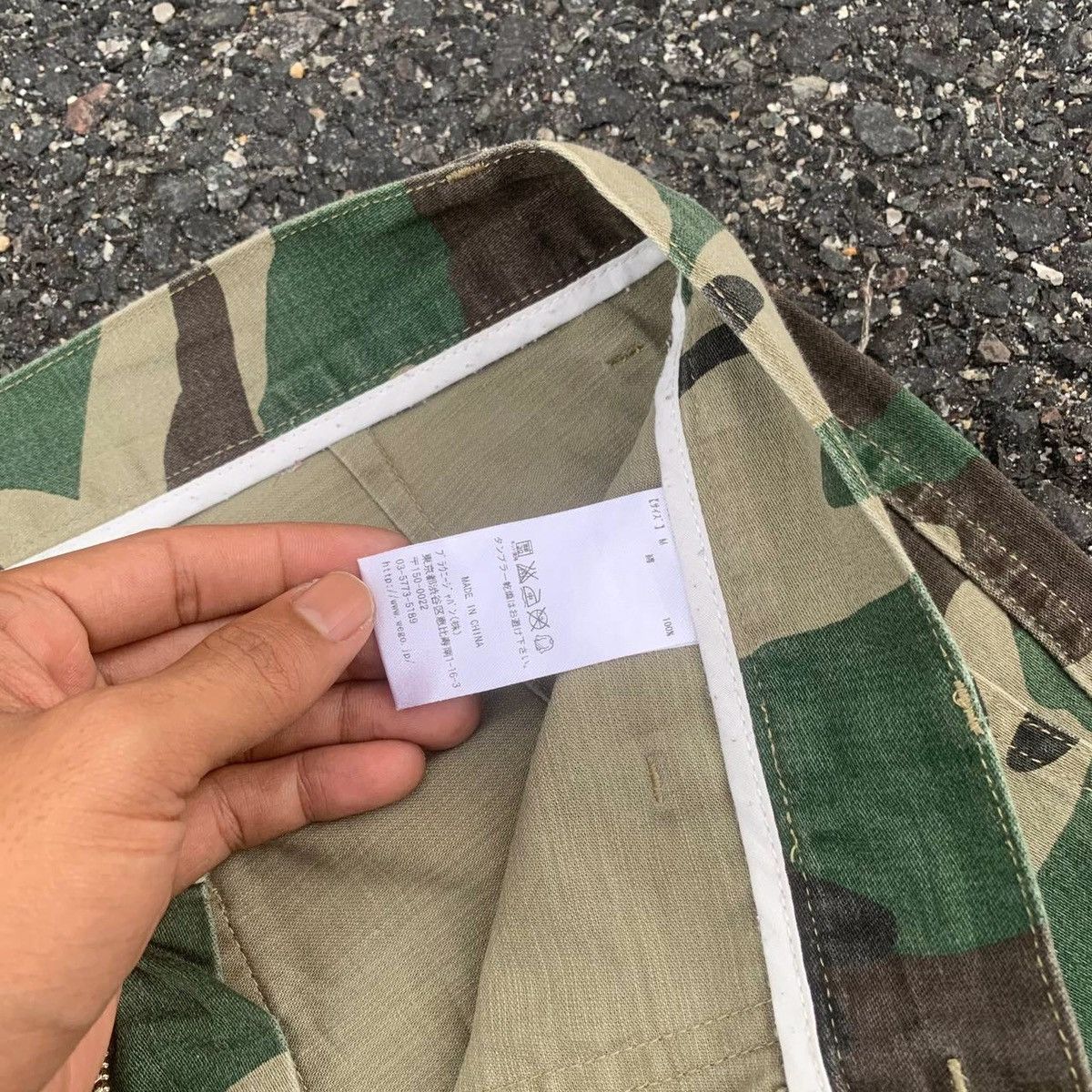 Hunter × Japanese Brand Camouflage Baker Pants Vintage Browny Fatigue Pants Size US 32 / EU 48 - 7 Thumbnail