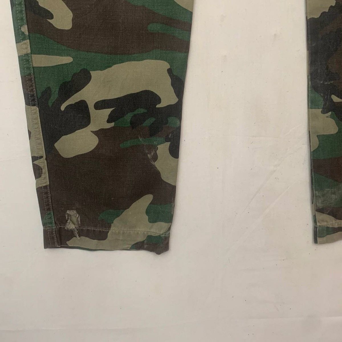 Hunter × Japanese Brand Camouflage Baker Pants Vintage Browny Fatigue Pants Size US 32 / EU 48 - 13 Thumbnail