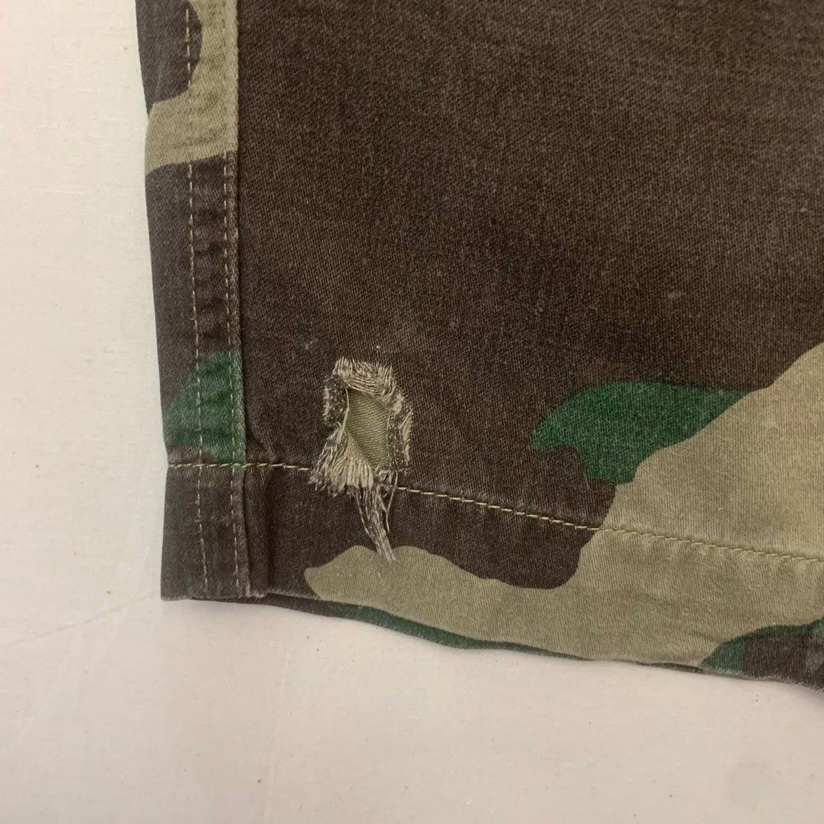 Hunter × Japanese Brand Camouflage Baker Pants Vintage Browny Fatigue Pants Size US 32 / EU 48 - 15 Thumbnail