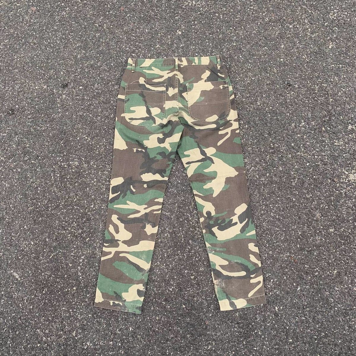 Hunter × Japanese Brand Camouflage Baker Pants Vintage Browny Fatigue Pants Size US 32 / EU 48 - 8 Thumbnail