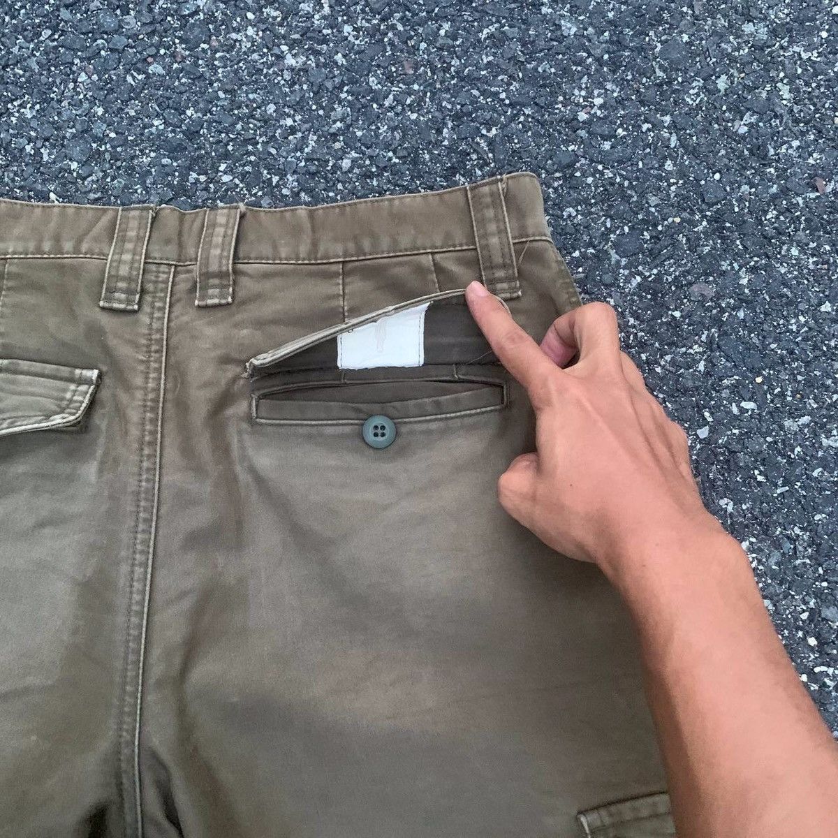 Japanese Brand 💥Ultra Heavy Duty Grand Global Utility Trousers Faded Pants Size US 31 - 10 Thumbnail