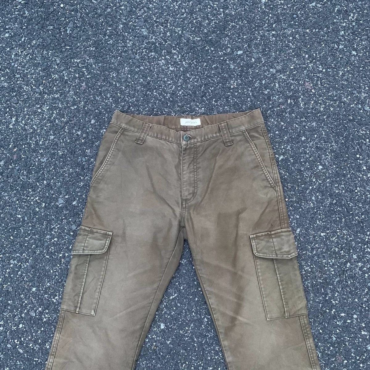 Japanese Brand 💥Ultra Heavy Duty Grand Global Utility Trousers Faded Pants Size US 31 - 3 Thumbnail