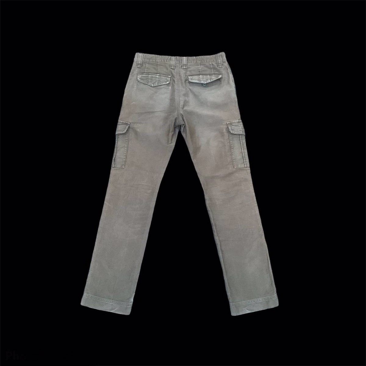 Japanese Brand 💥Ultra Heavy Duty Grand Global Utility Trousers Faded Pants Size US 31 - 2 Thumbnail