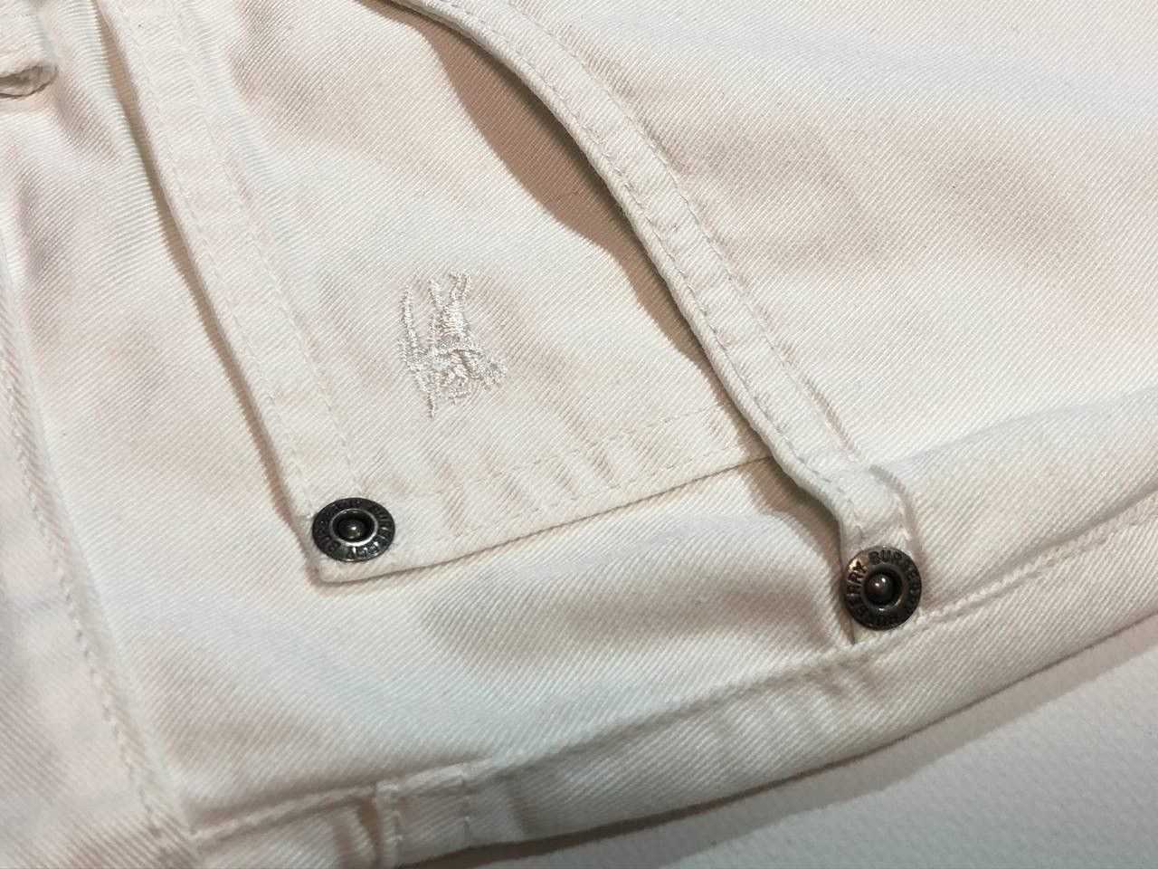 Burberry Burberry Vintage Pants White Size US 32 / EU 48 - 3 Thumbnail