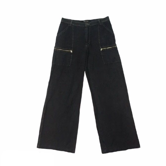 Japanese Brand × Vintage Vintage Keiko Kishi Utility Trousers Wide Legs Cargo Pants Size US 29 - 1 Thumbnail