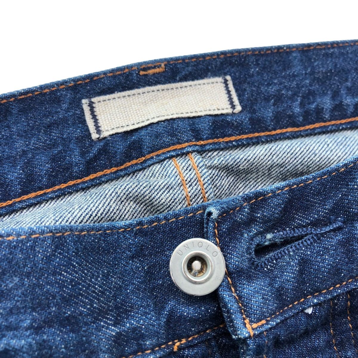 Japanese Brand Japanese indigo blue UNIQLO distressed Selvedge Denim Jeans Size US 32 / EU 48 - 11 Thumbnail