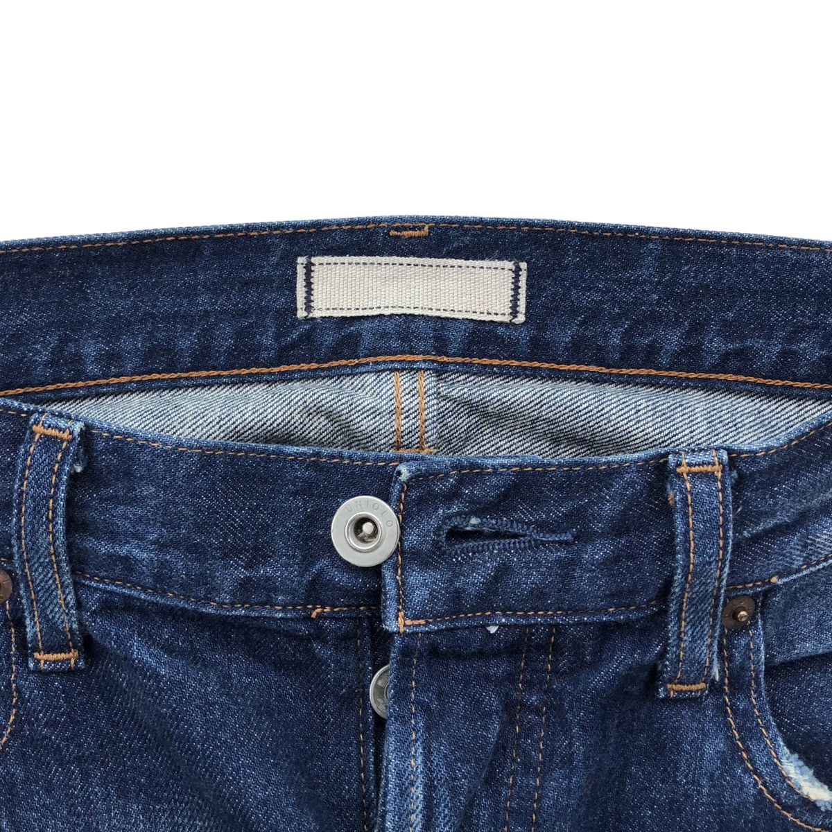 Japanese Brand Japanese indigo blue UNIQLO distressed Selvedge Denim Jeans Size US 32 / EU 48 - 10 Thumbnail