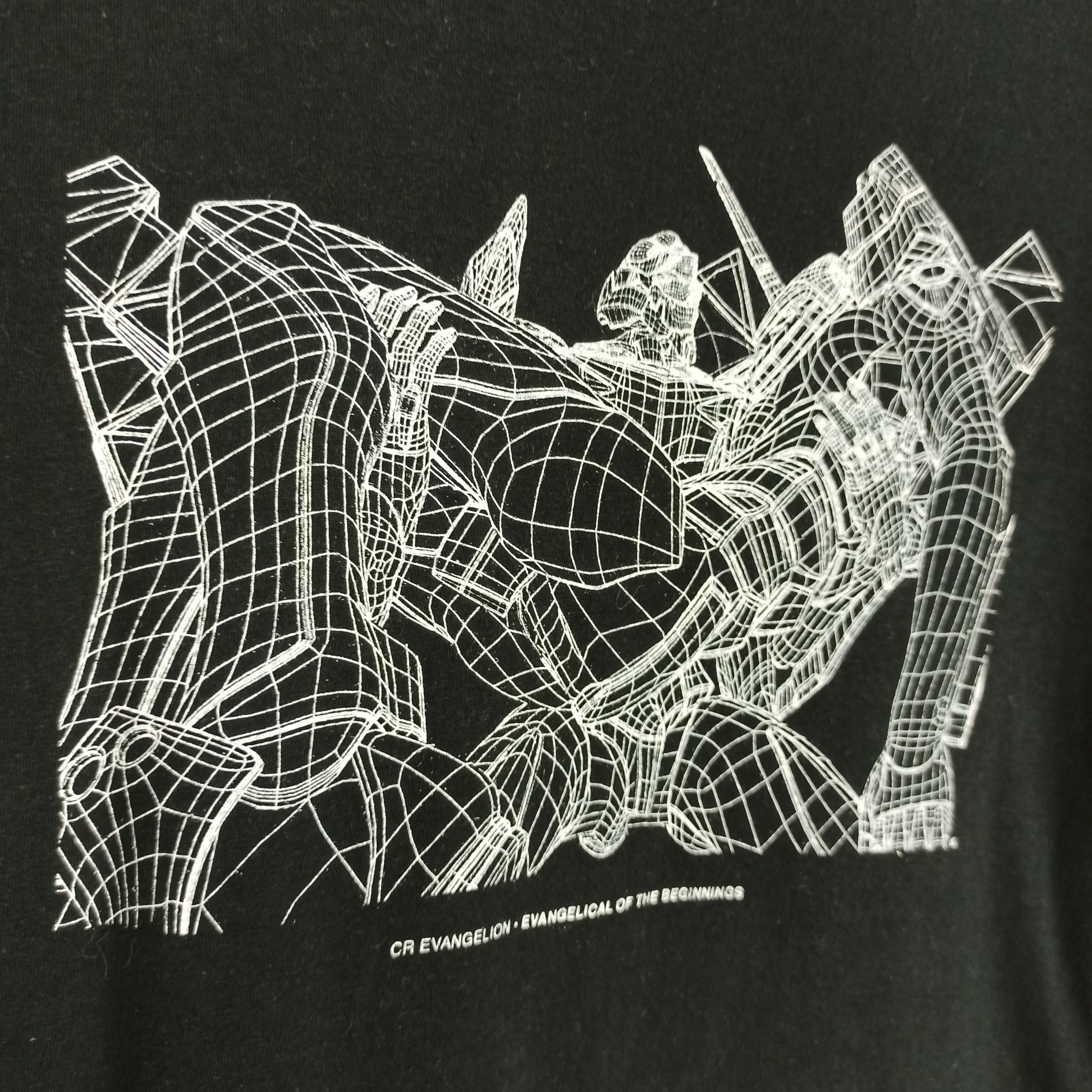 Anime 🔥Rare🔥 Japanese anime Evangelion Of The Beginnings Tee Size US L / EU 52-54 / 3 - 3 Thumbnail