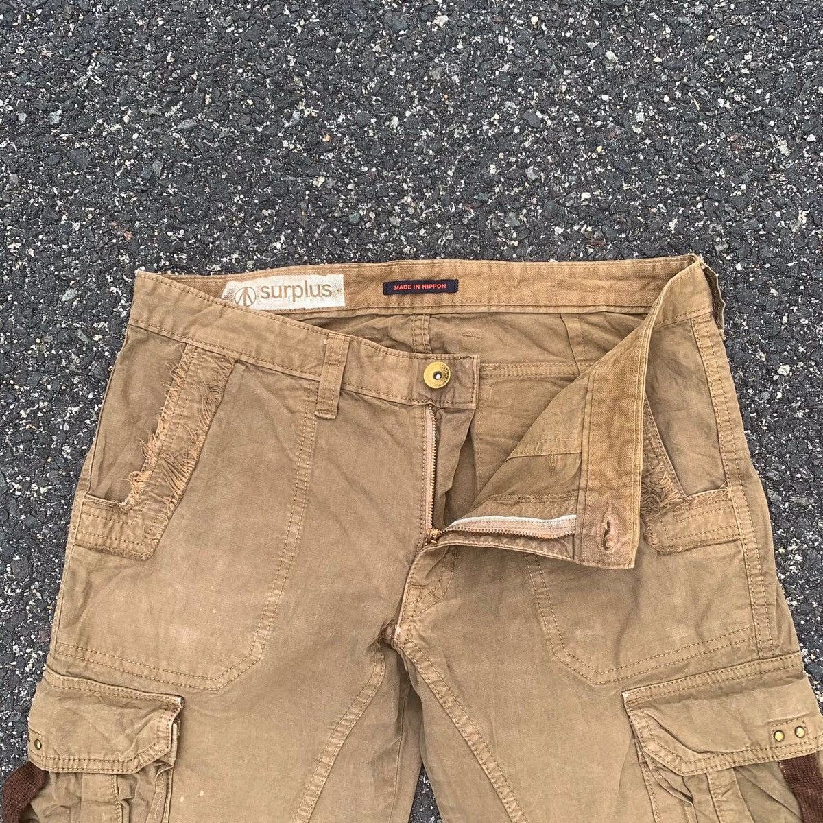 Vintage Vintage Surplus Utility Tactical Big Pocket Cargo Pants Size US 33 - 5 Thumbnail