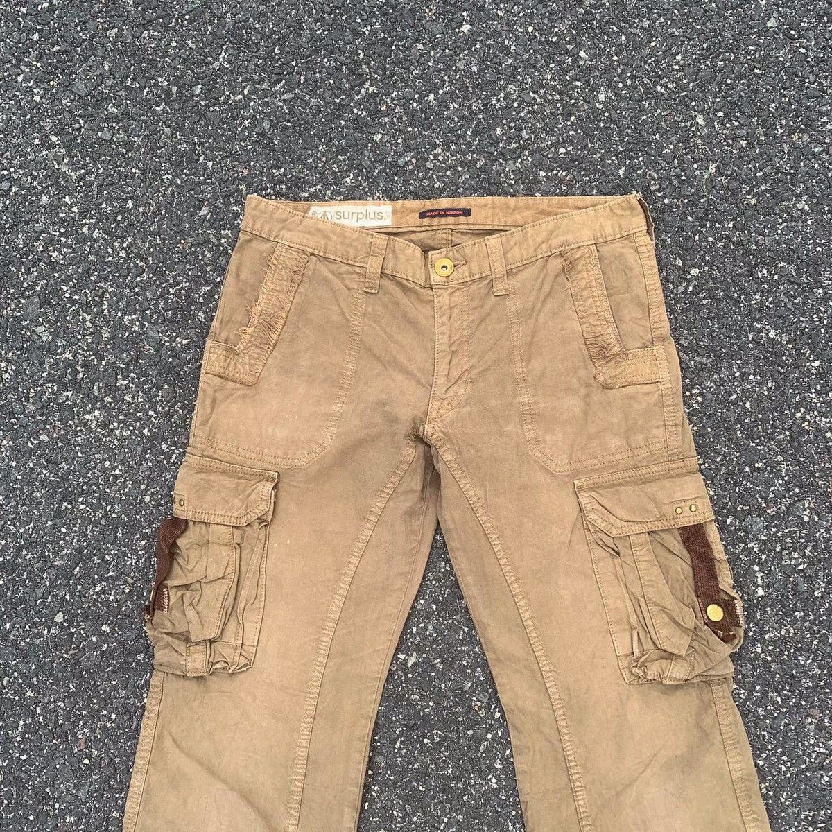 Vintage Vintage Surplus Utility Tactical Big Pocket Cargo Pants Size US 33 - 3 Thumbnail