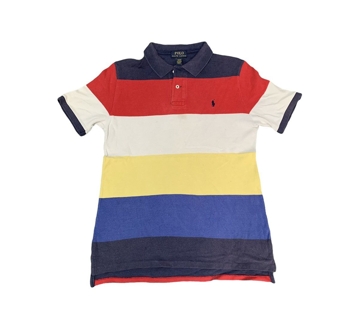 Polo Ralph Lauren POLO RALPH LAUREN Striped Polo Tee Size S / US 4 / IT 40 - 1 Thumbnail