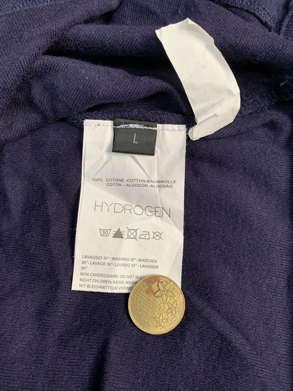 HYDROGEN HYDROGEN POLO Unisex Tee Skull Embroidery Logo Size US M / EU 48-50 / 2 - 4 Thumbnail