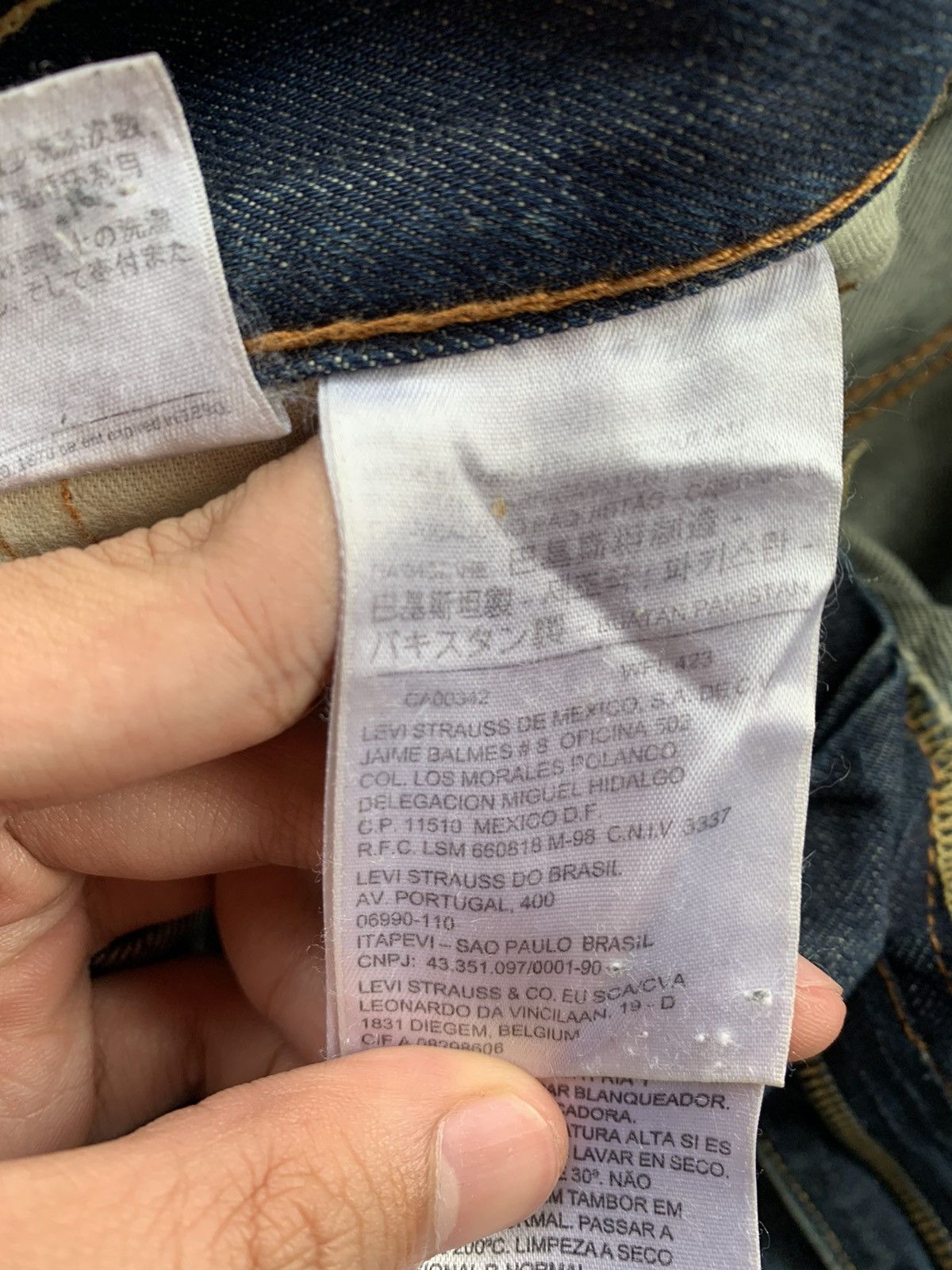Levi's Vintage Clothing Levis 505 Faded Wash Denim Size US 32 / EU 48 - 8 Thumbnail